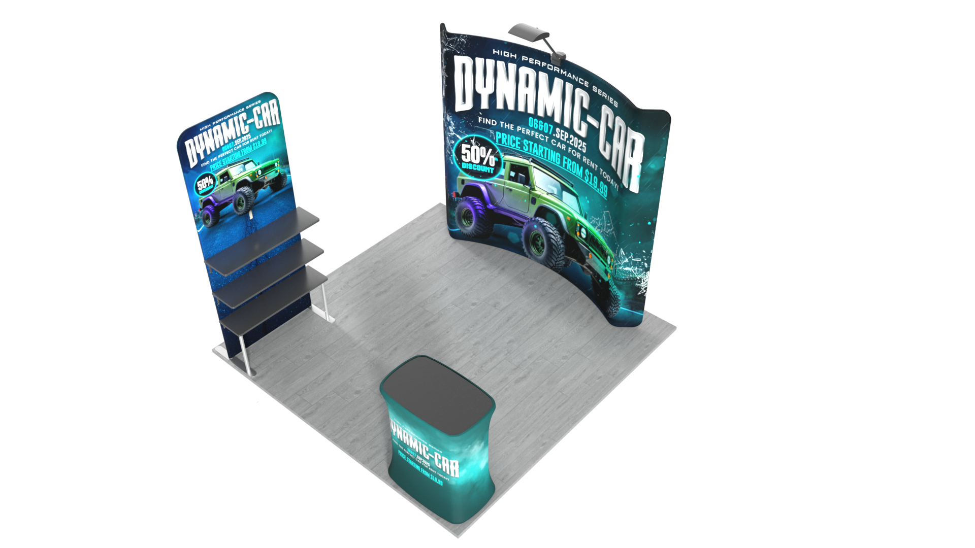 10'x10' Tradeshow Booth Kit - P Kit 2