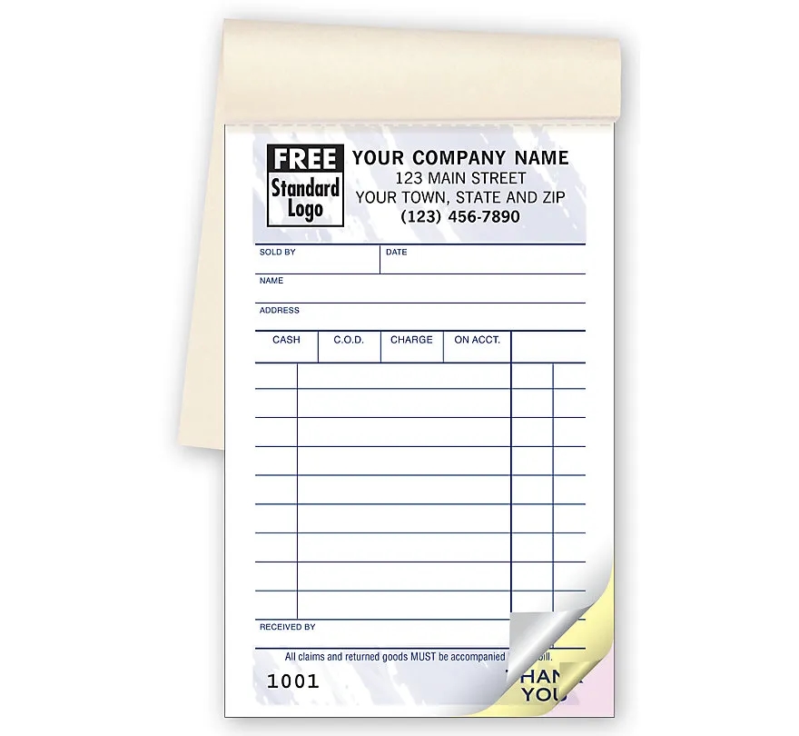 Sales Book, Multi-Purpose, Colors Design, Small 1