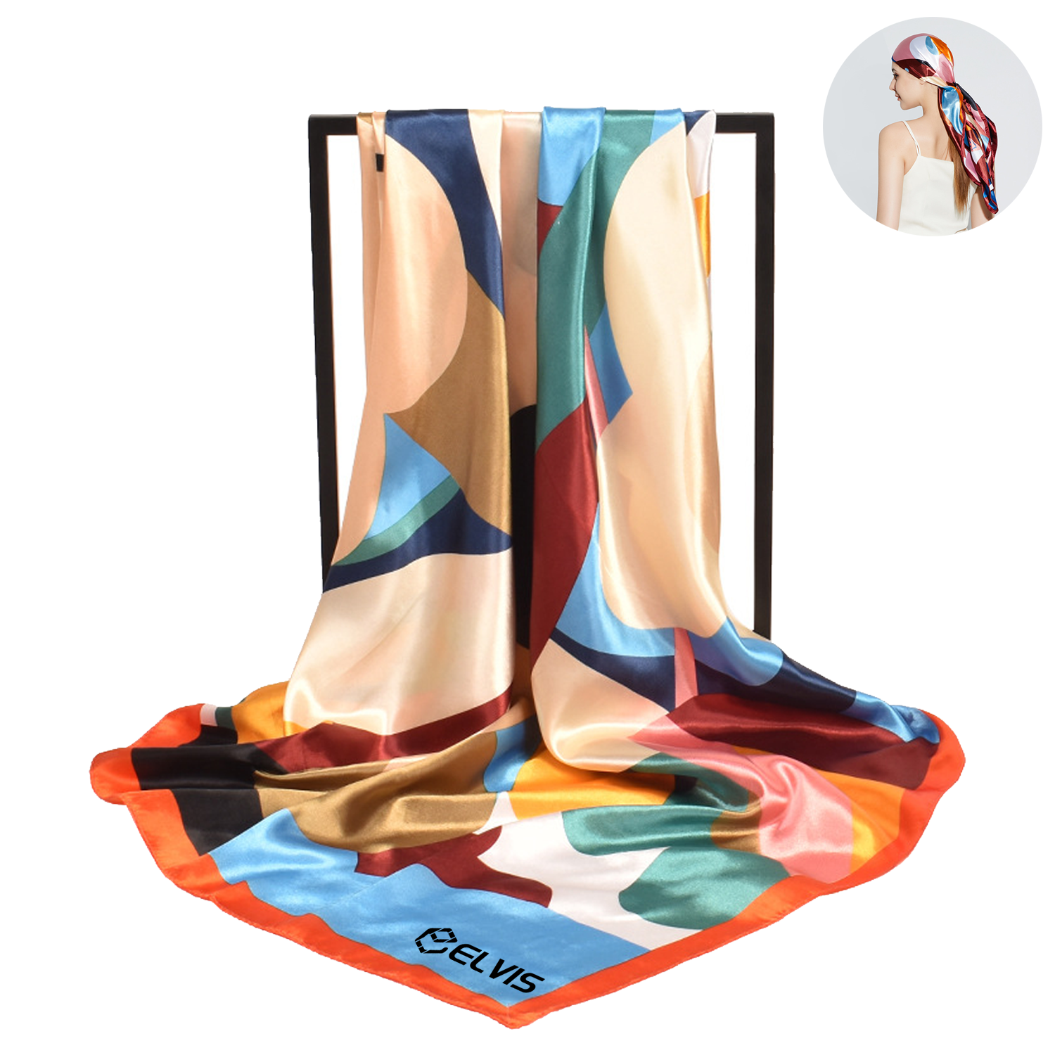 Soft Fashion Flower Scarf 9