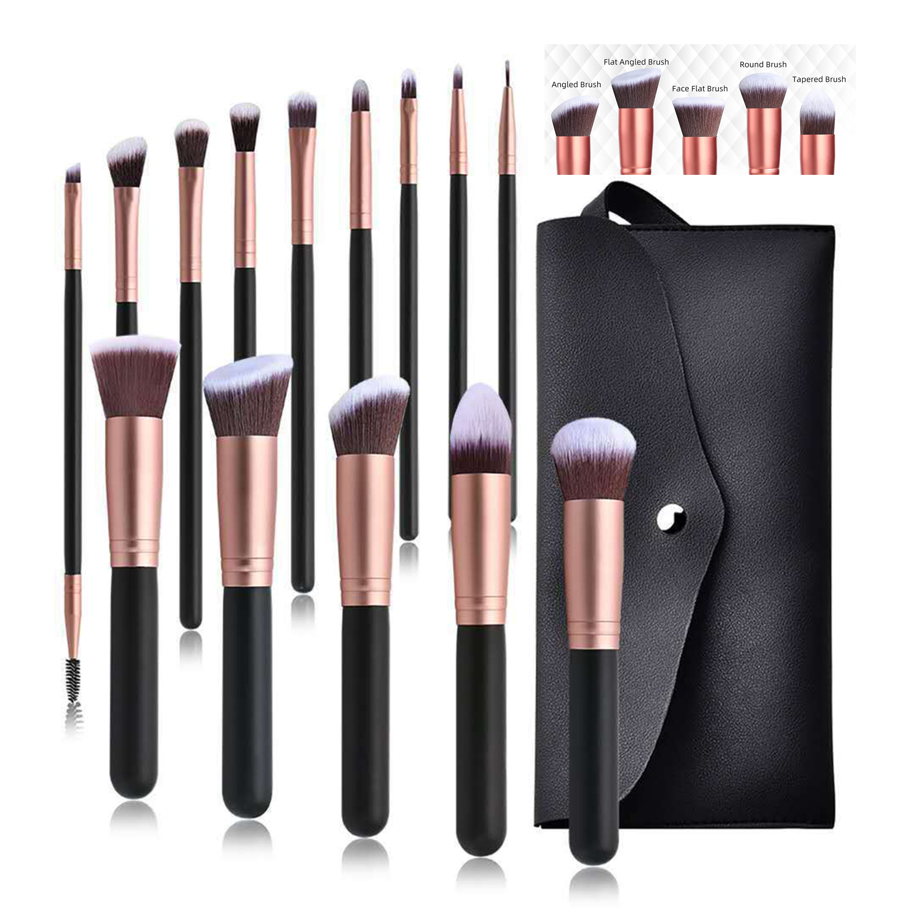 14 Pcs Makeup Brushes Set 1