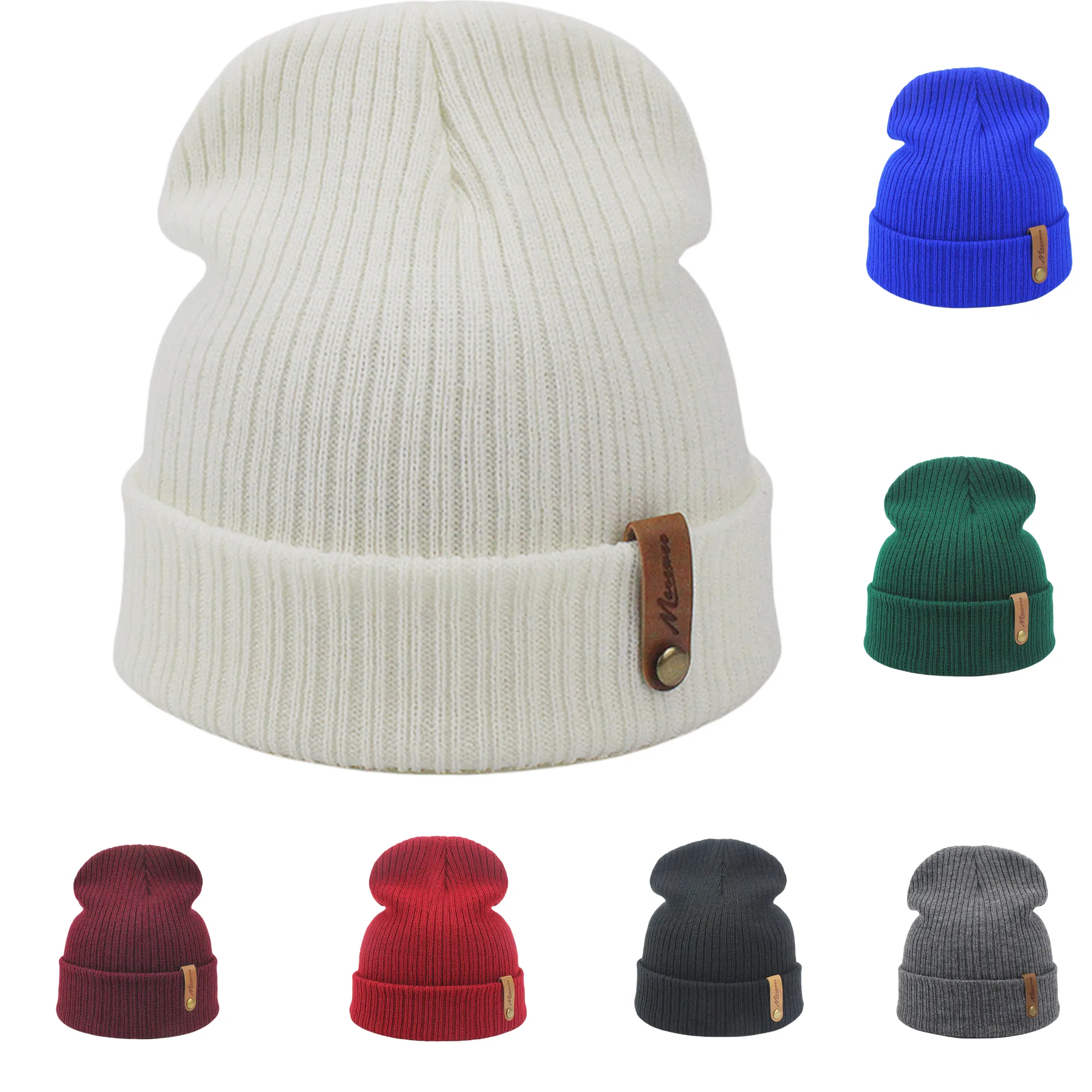 Cuffed Knit Cap MOQ 100PCS 8