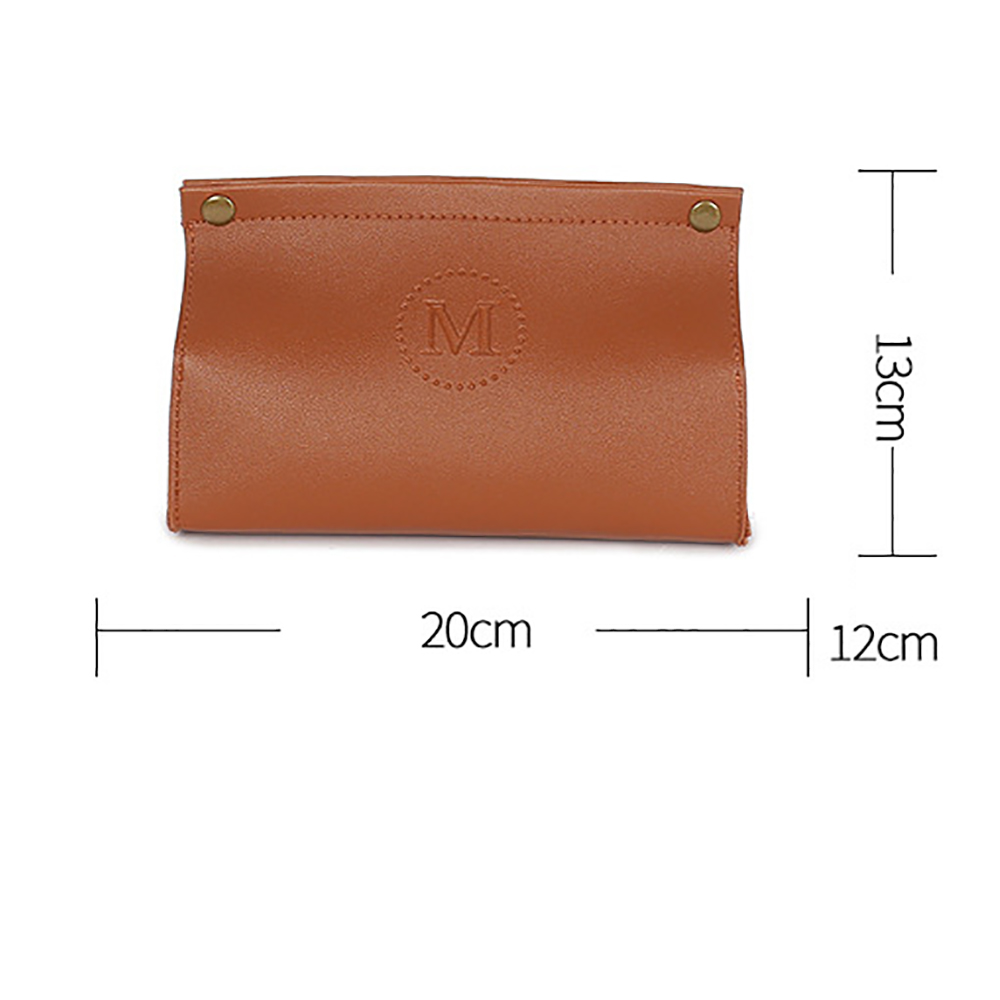 Creative PU Leather Tissue Box 1