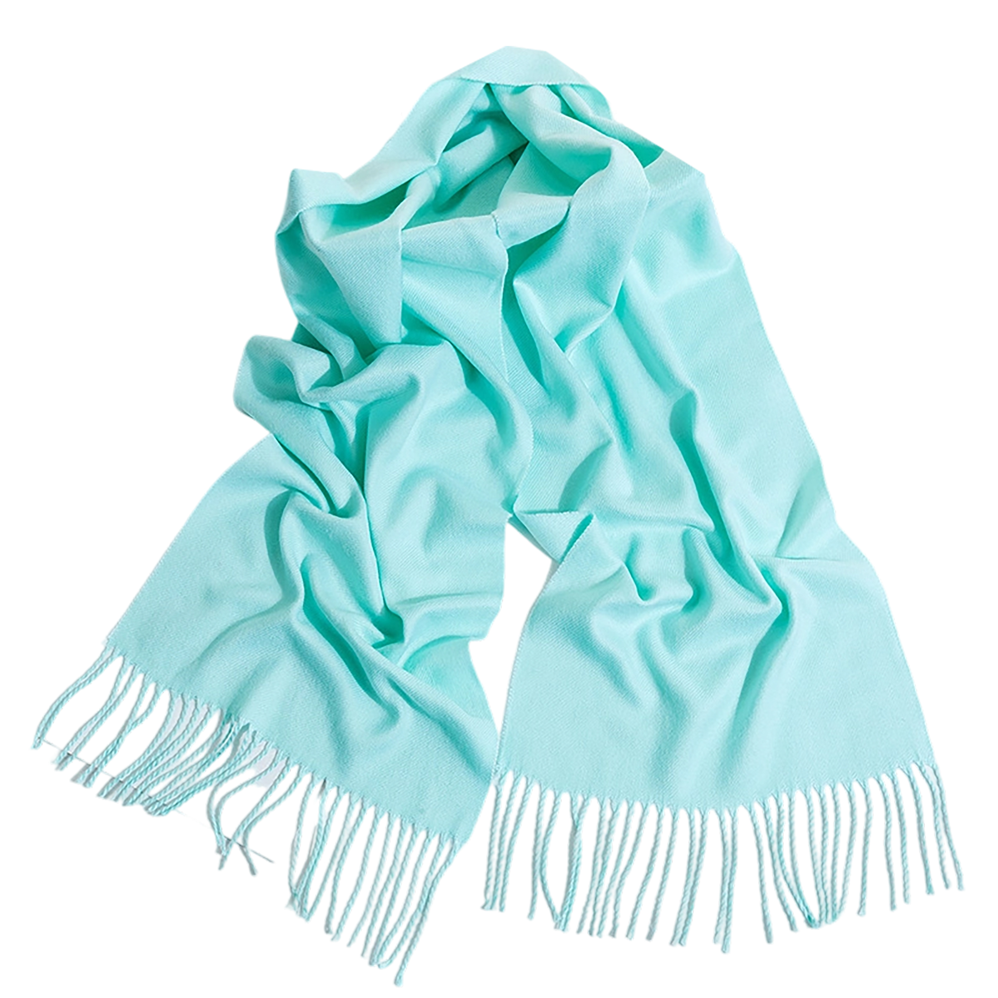 Pashmina Woven Scarf Long Soft Fabric With Fringe 27" x 78" 2