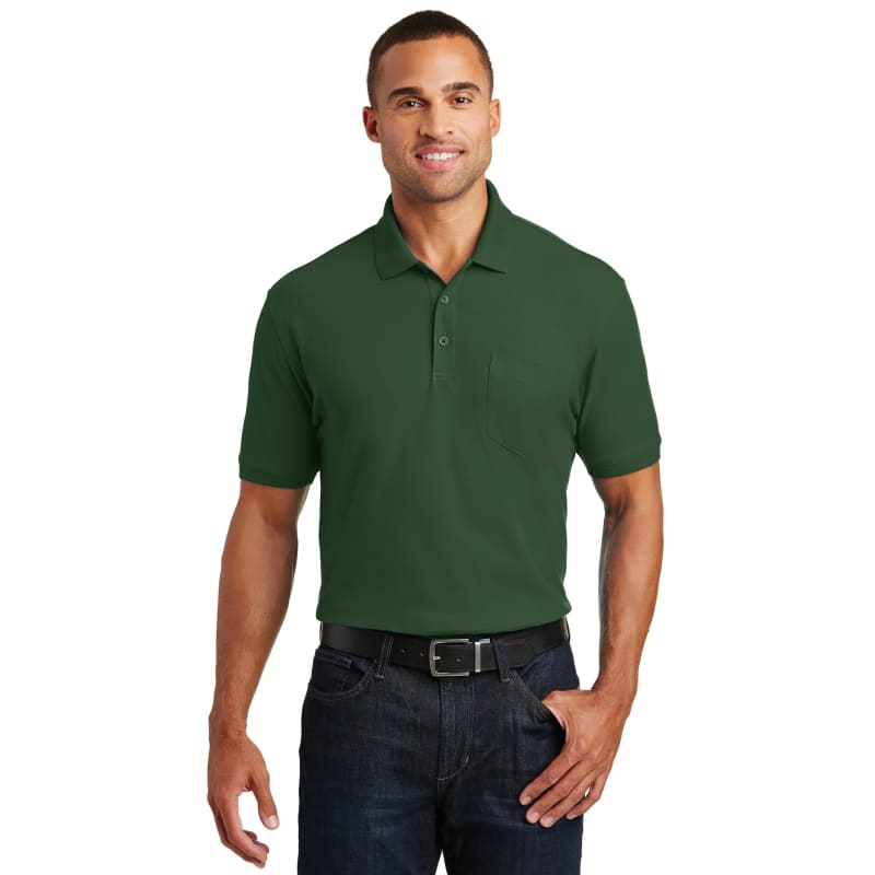 Port Authority Core Classic Pique Pocket Polo. 35