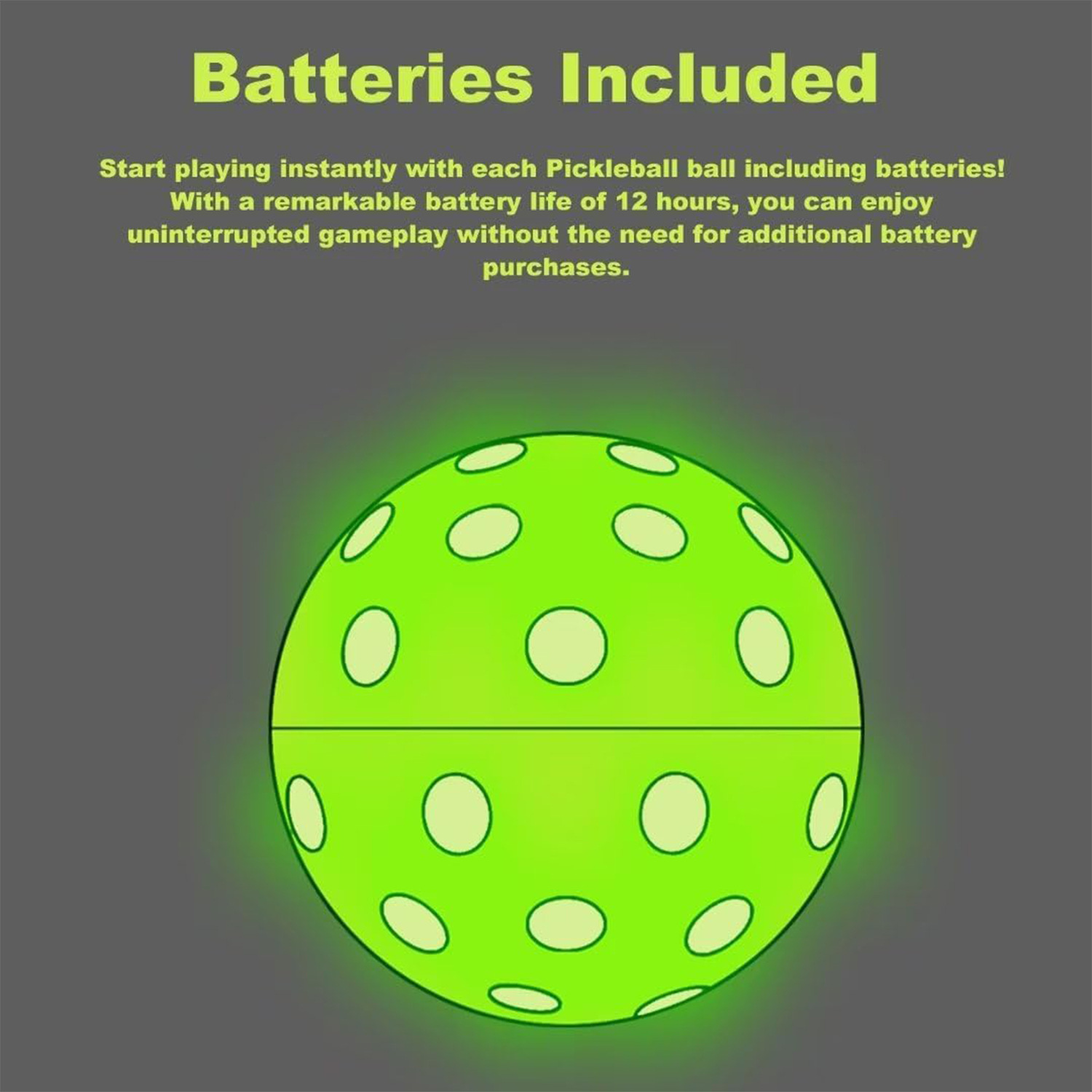 Pickleball Balls with LED Light 3