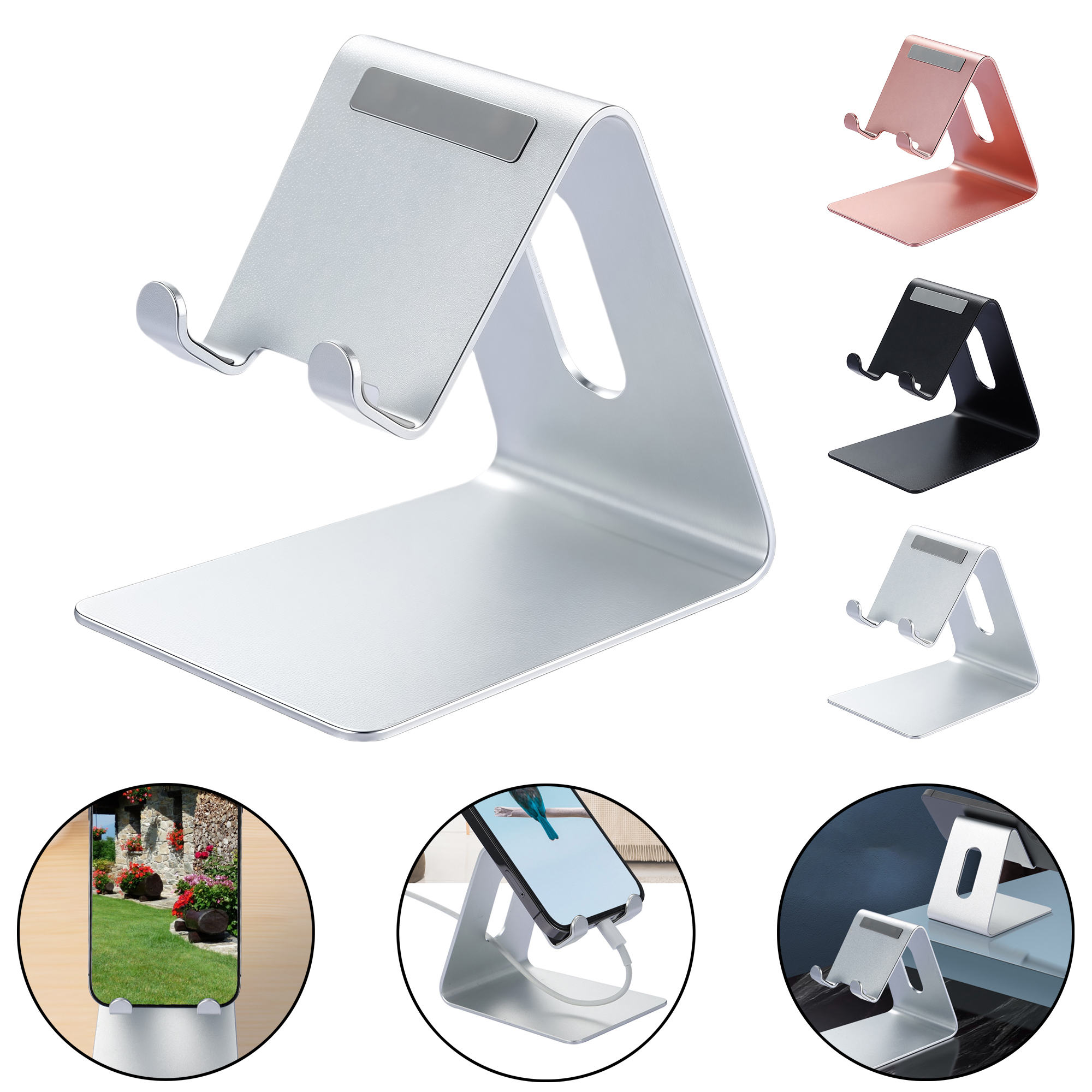 Aluminum Alloy Desktop Phone Stand 4