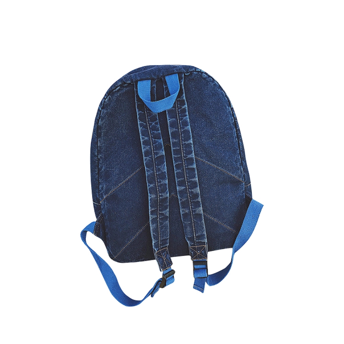 Denim Canvas School Backpack 4