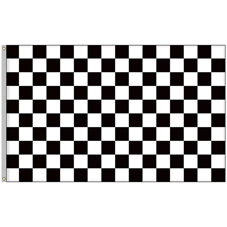 5' x 8' Outdoor Checkered Flag 3