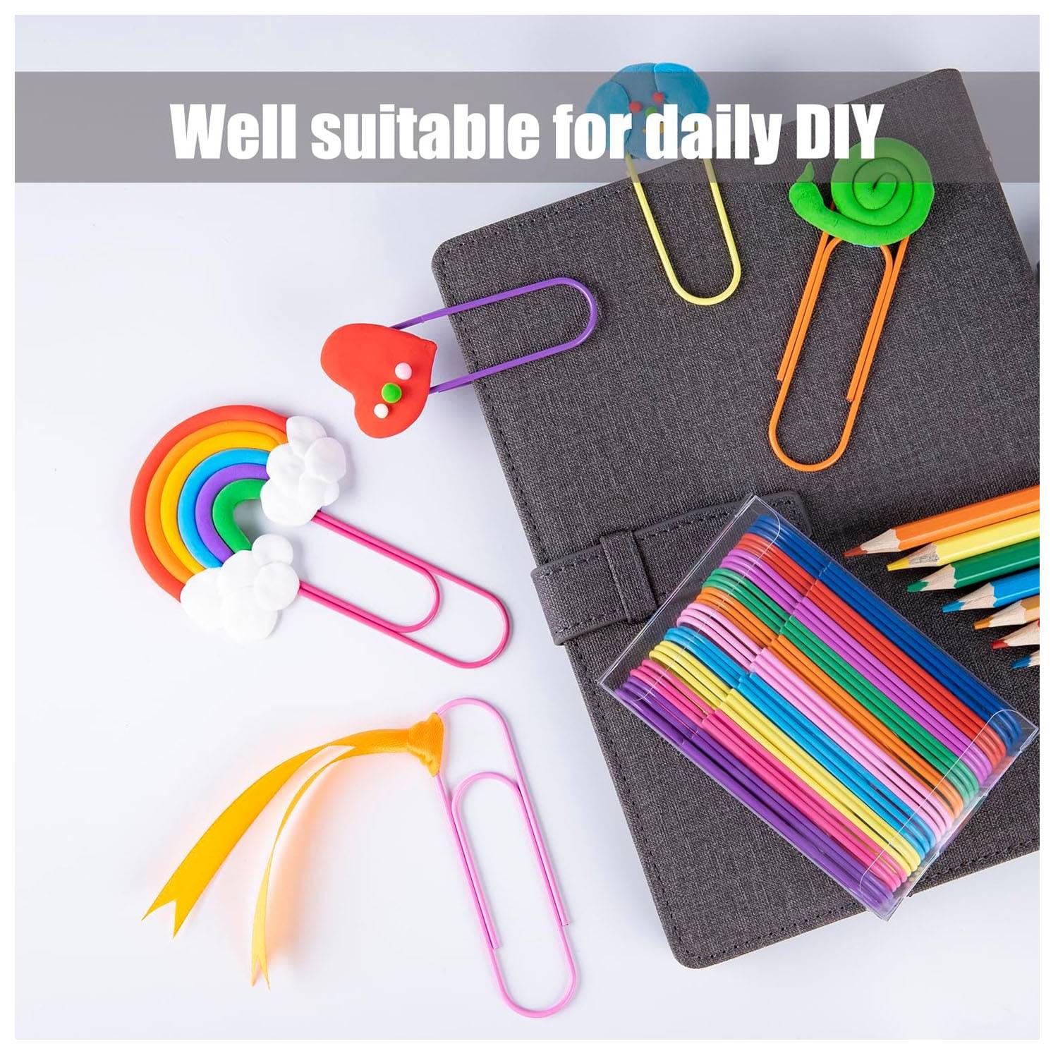 4" Metal Large Paper Clip Holder 5