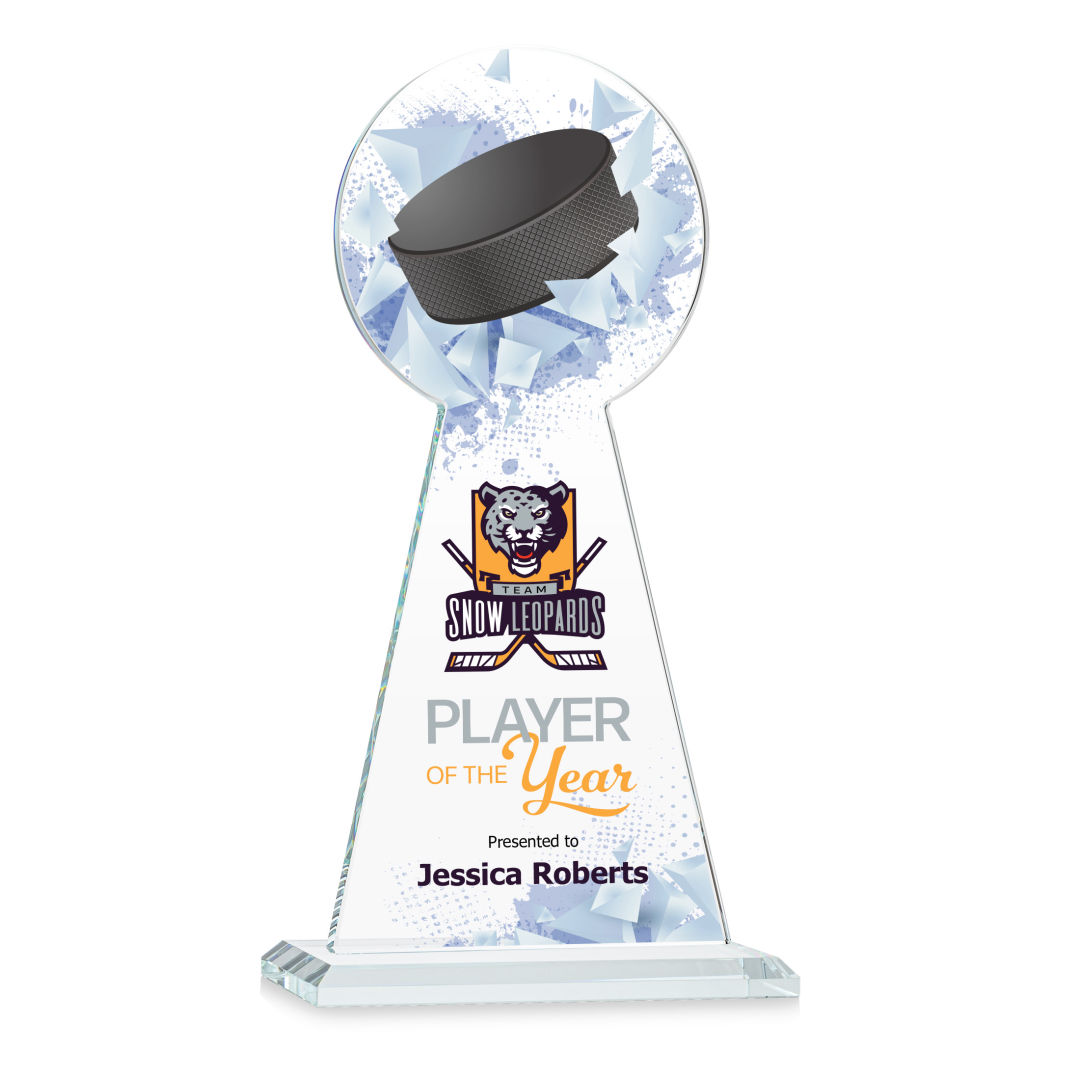 Edenwood Hockey VividPrint™ Award - Clear 10