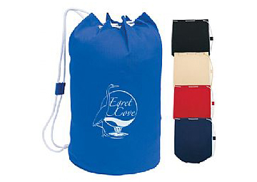 Cotton Drawstring Barrel Bag 4