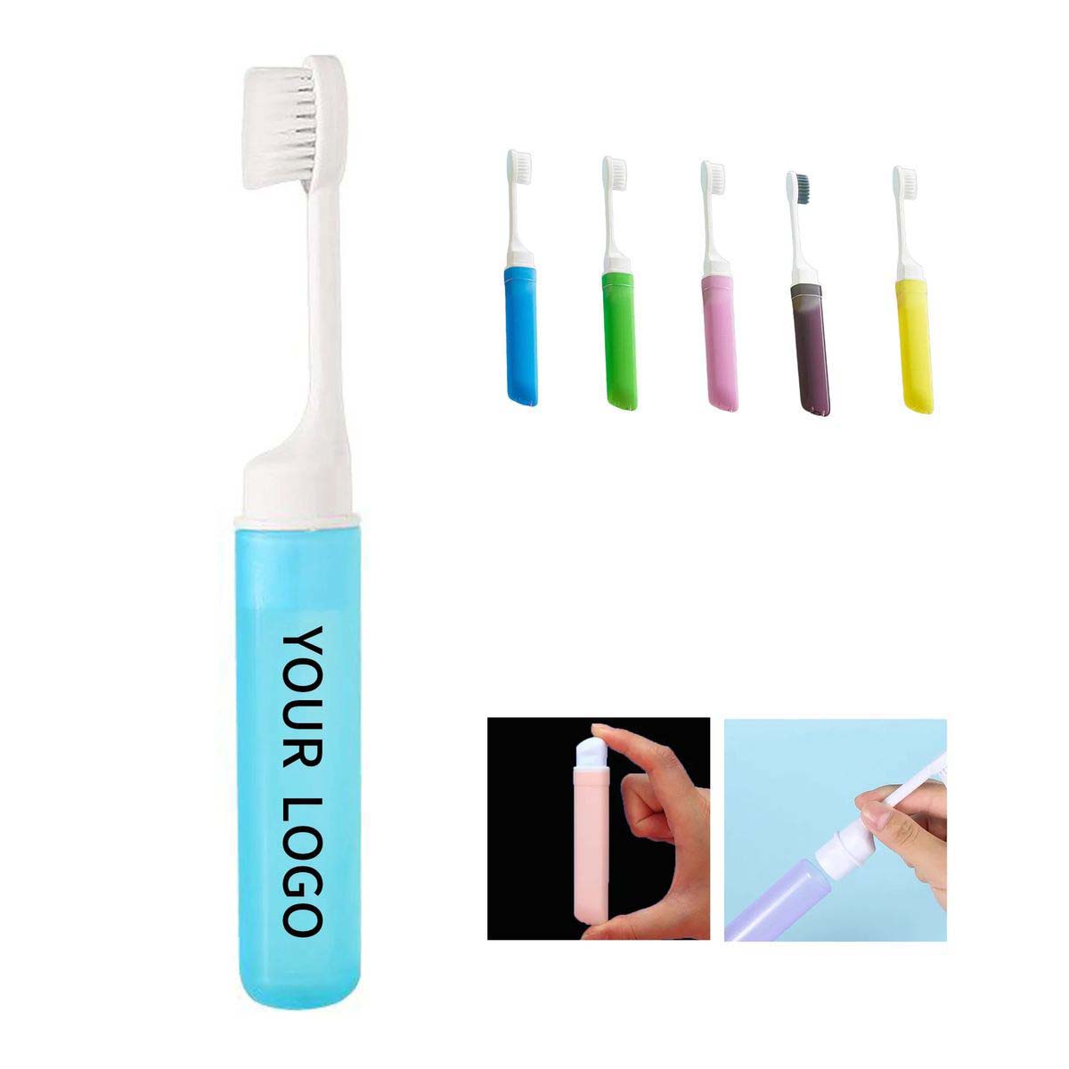 Hygienic Folding Toothbrush for Daily Oral Care 2