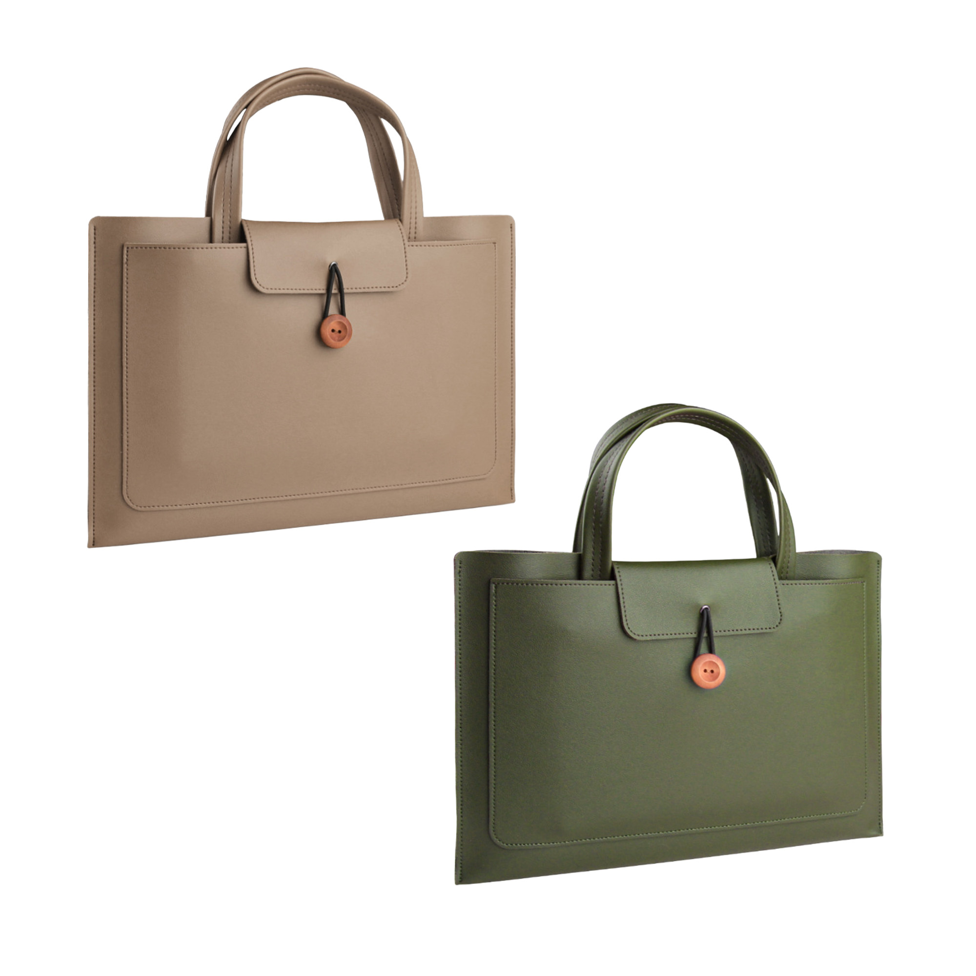 16-Inch Business PU Laptop Bag 4
