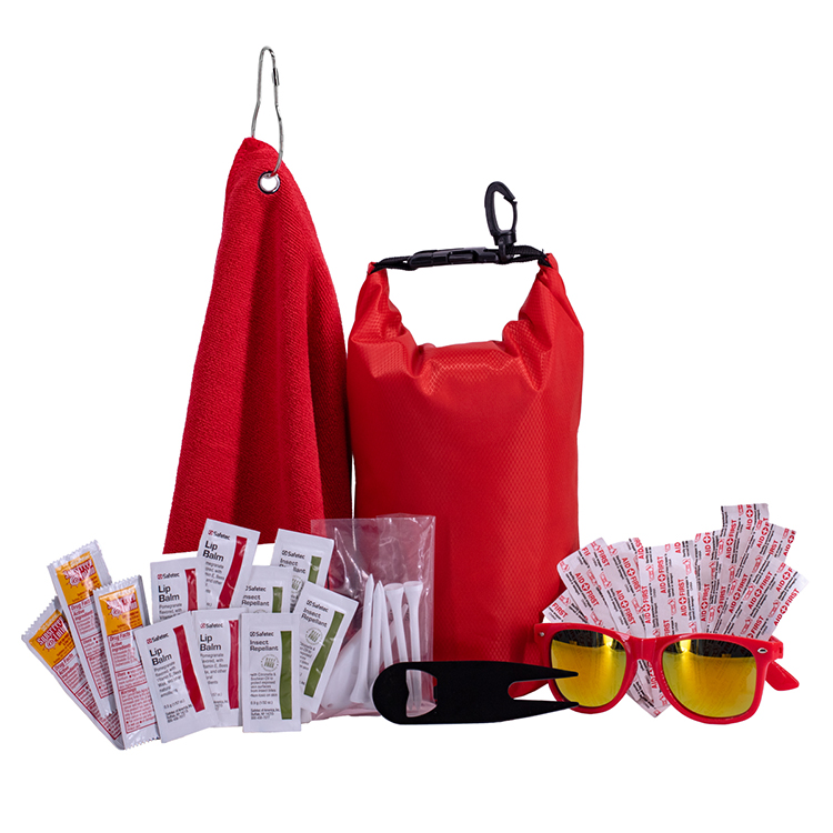 "GOLF BUDDY 30" 30 Piece Golf Kit in Deluxe Dry Bag 1