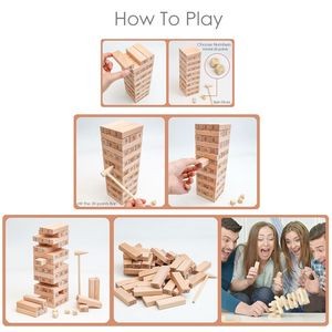 Wooden Tower Tumbling Games 3