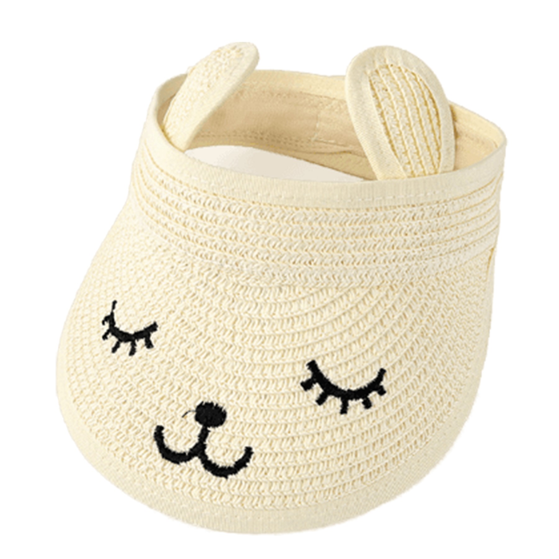Kid'S Sun Protective Straw Hat 5