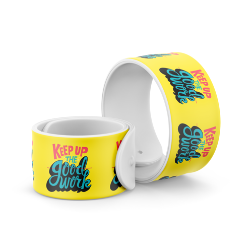 PVC Snap On Bracelet -  9"x 0.9"x 0.075" 1