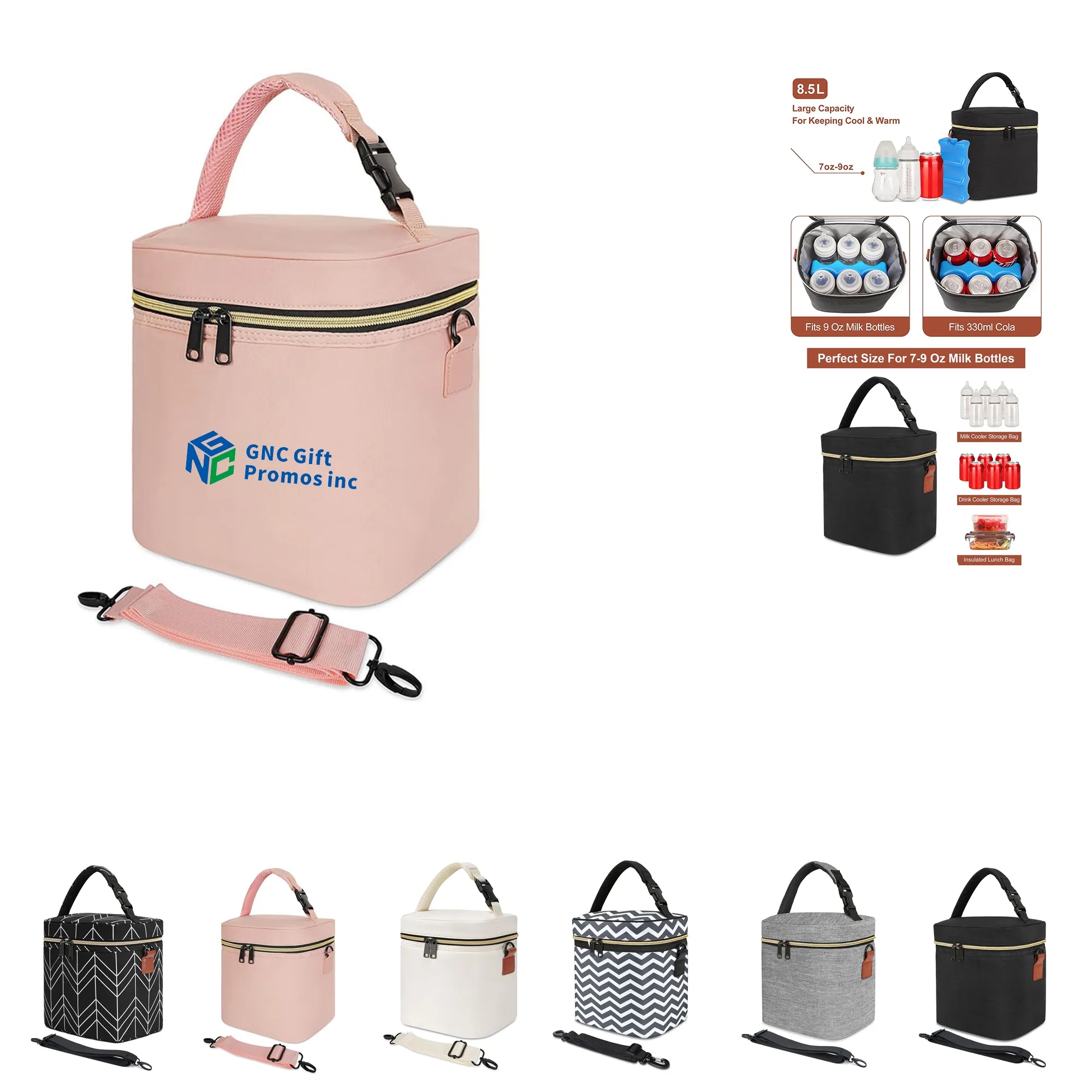 Breastmilk Cooler Bag with Ice Pack 2