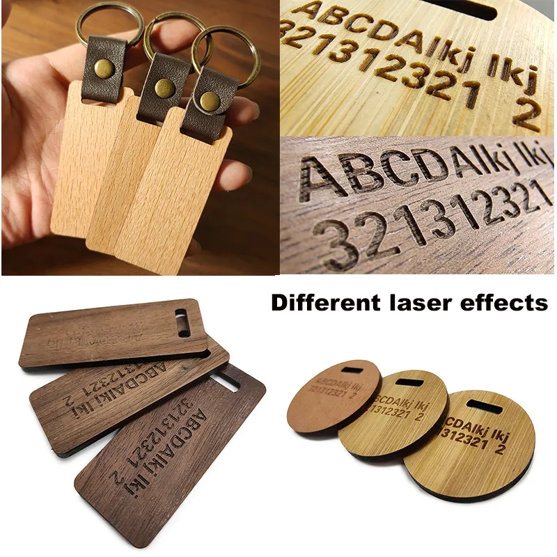 Hardwood Keychains 10