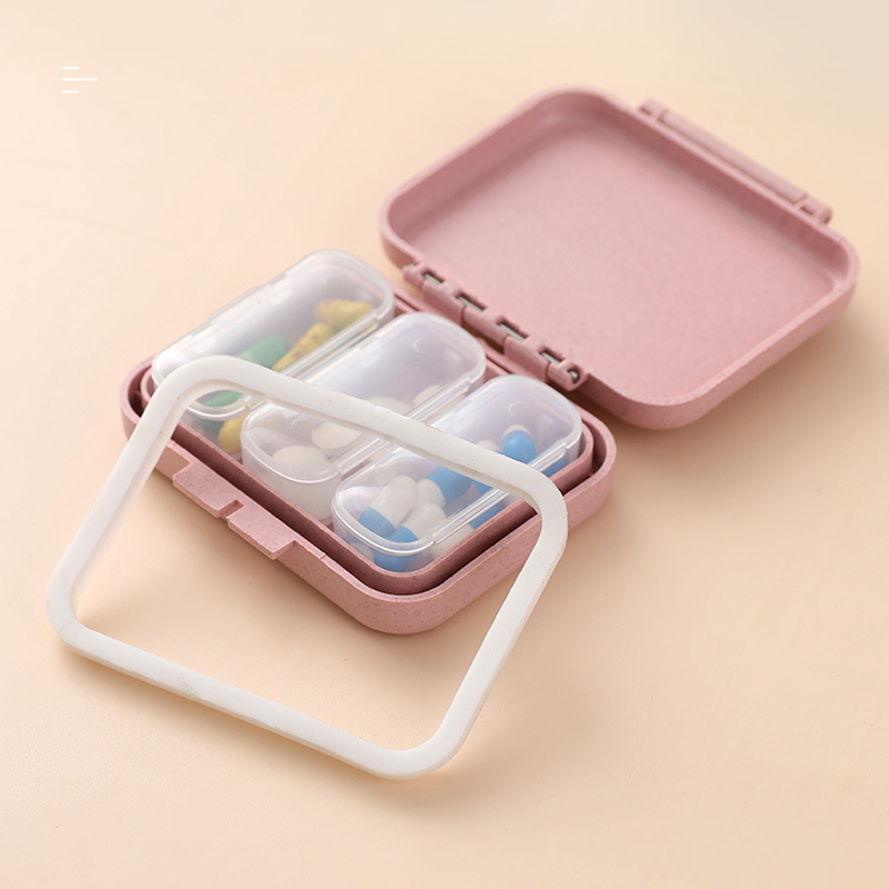 Portable Pill Box with 3 Inner Cases 6