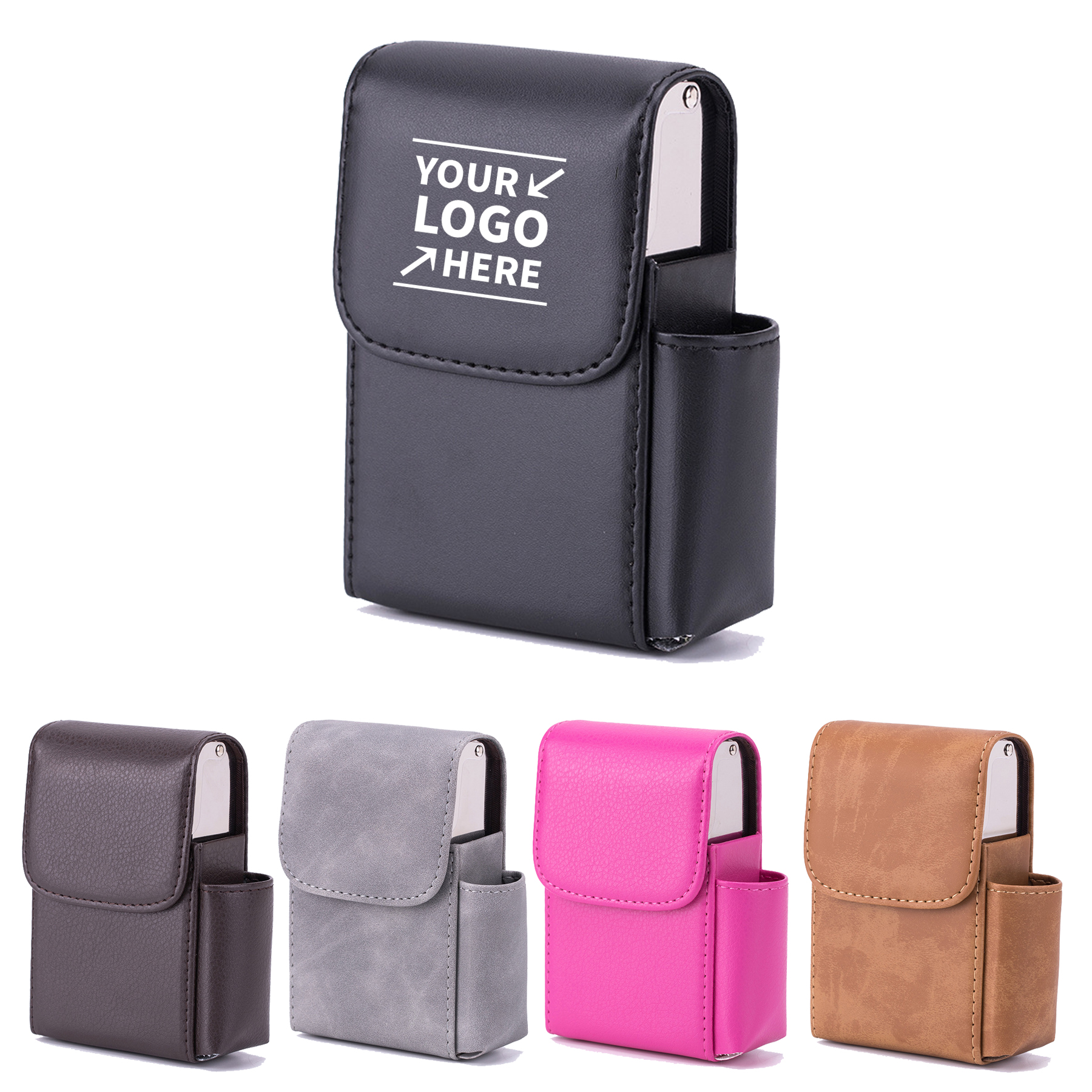 PU Leather Cigarette Box 1