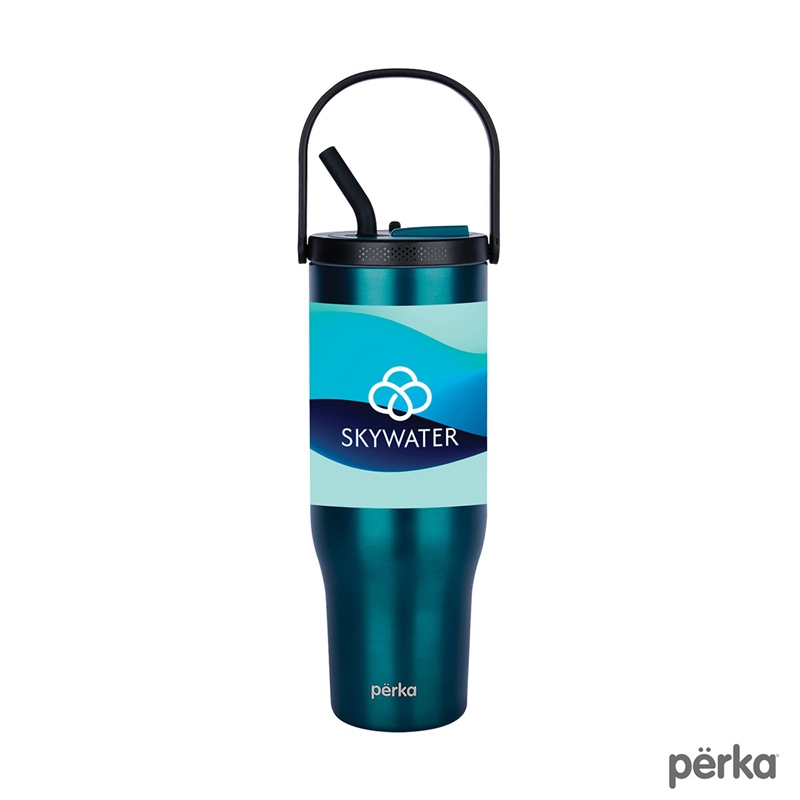 Perka® Reginald 30oz. Recycled Vacuum Insulated Travel Tumbler 11