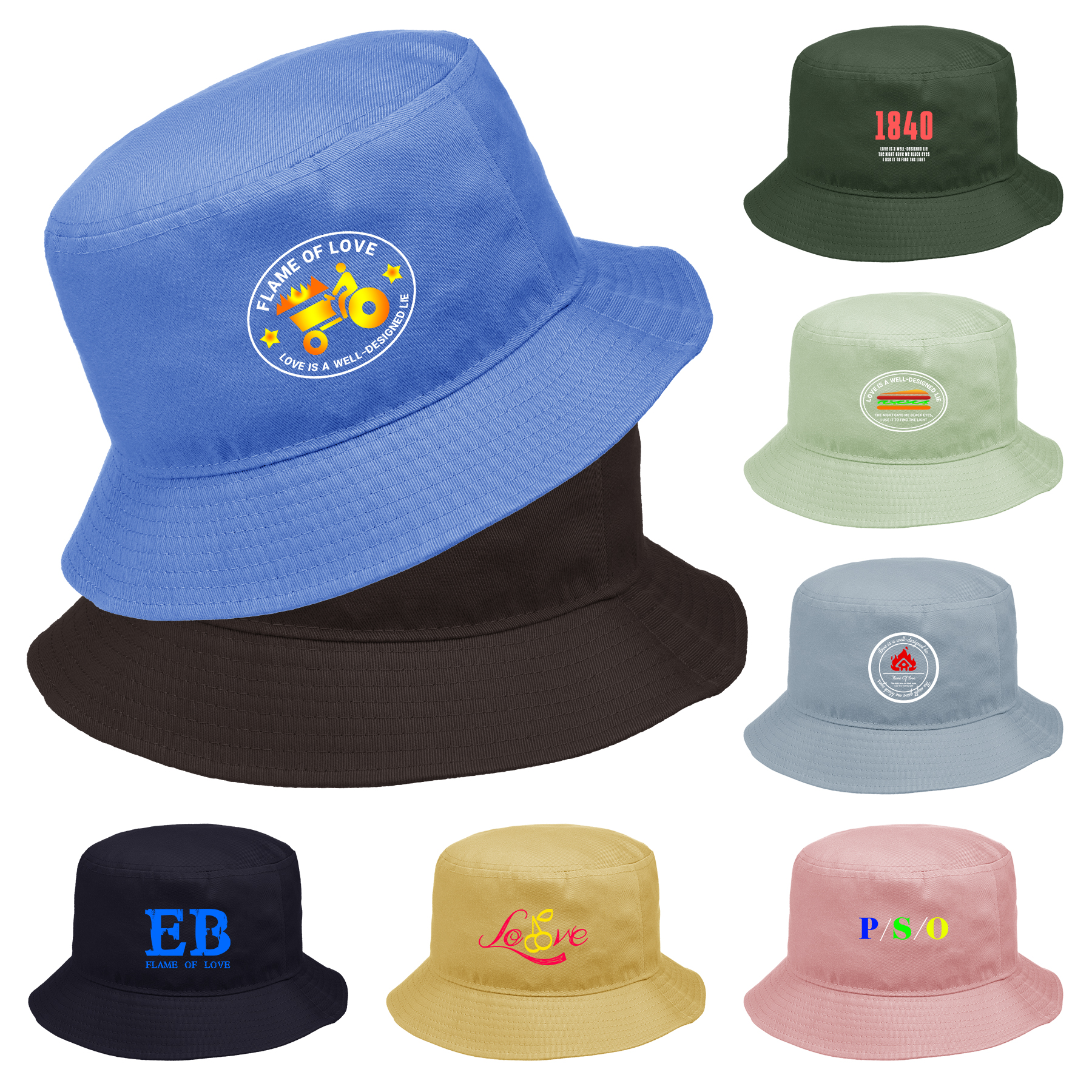 Cotton Bucket Hat 1