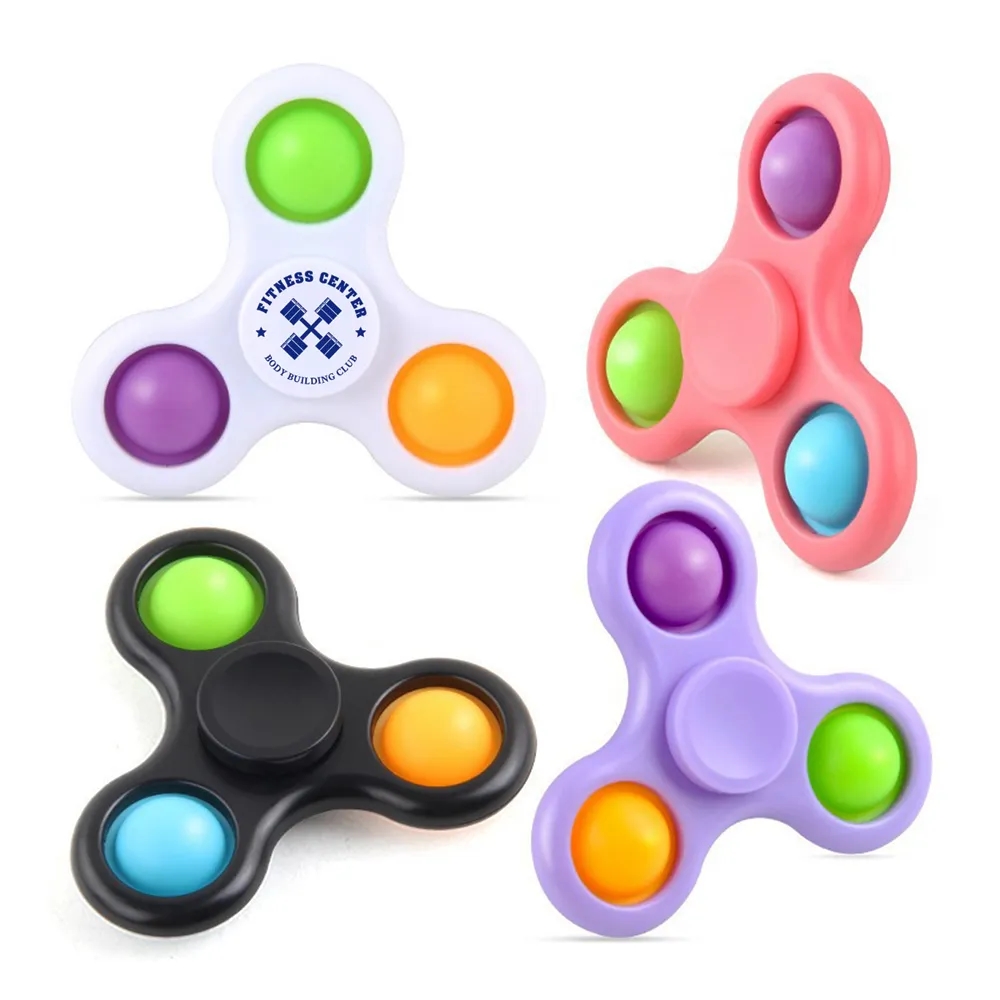 Stress Relief Three Finger Bubble Fun Gyro 6