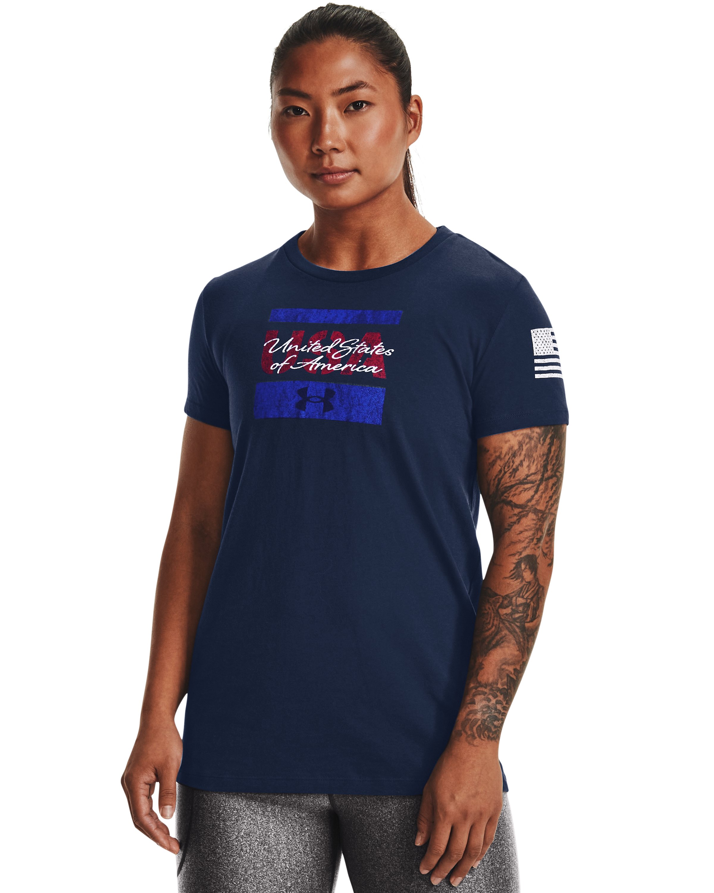 Women's UA Freedom USA T-Shirt 2