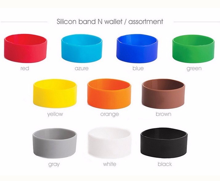 Silicone Band Money Clip 1