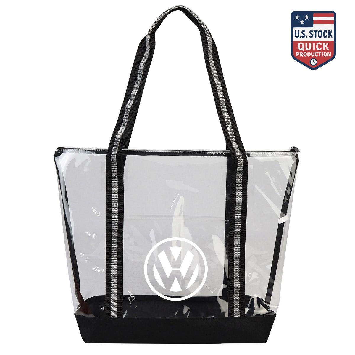 ClearView DailyMate Zippered Clear Tote 3