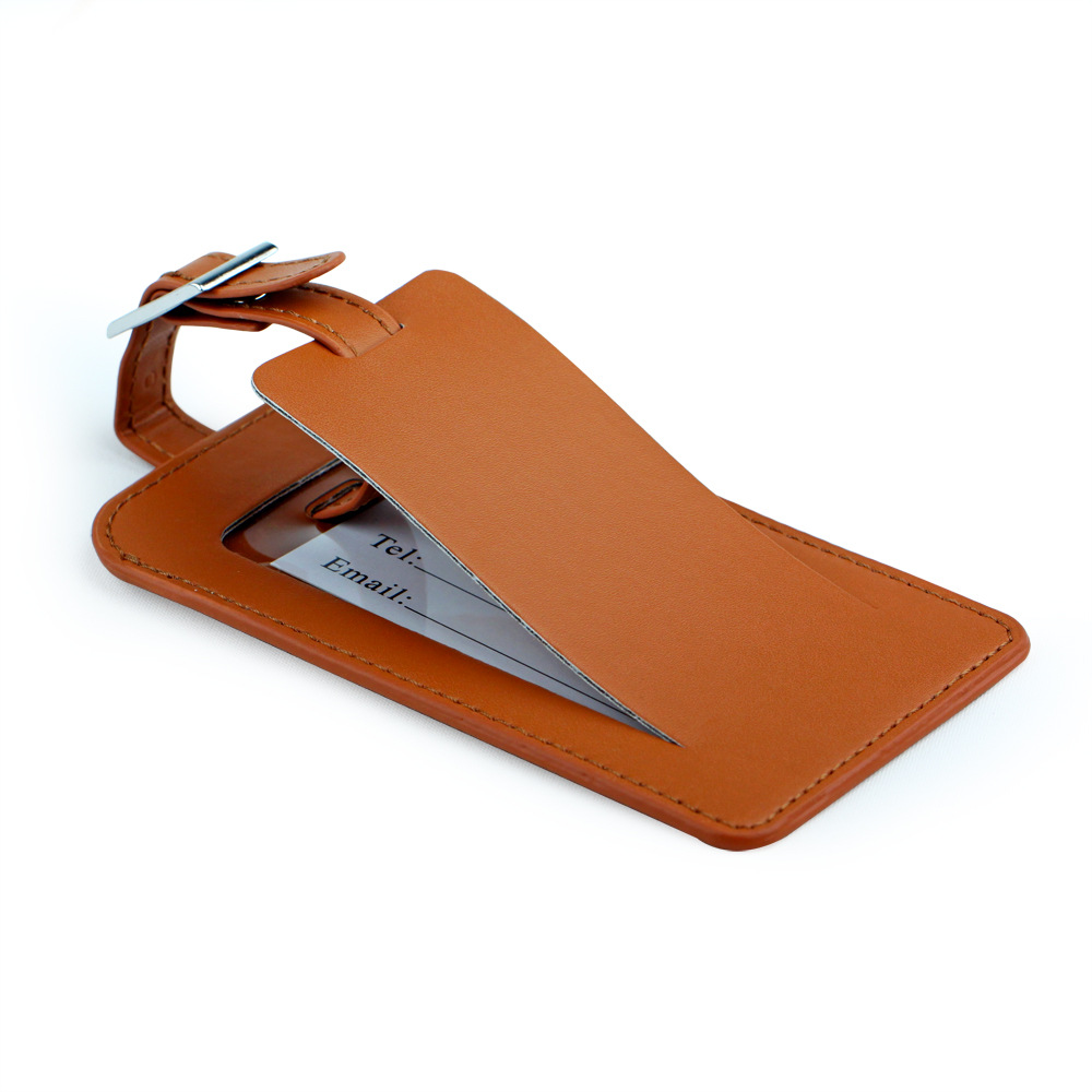 Leather Luggage Tag 2