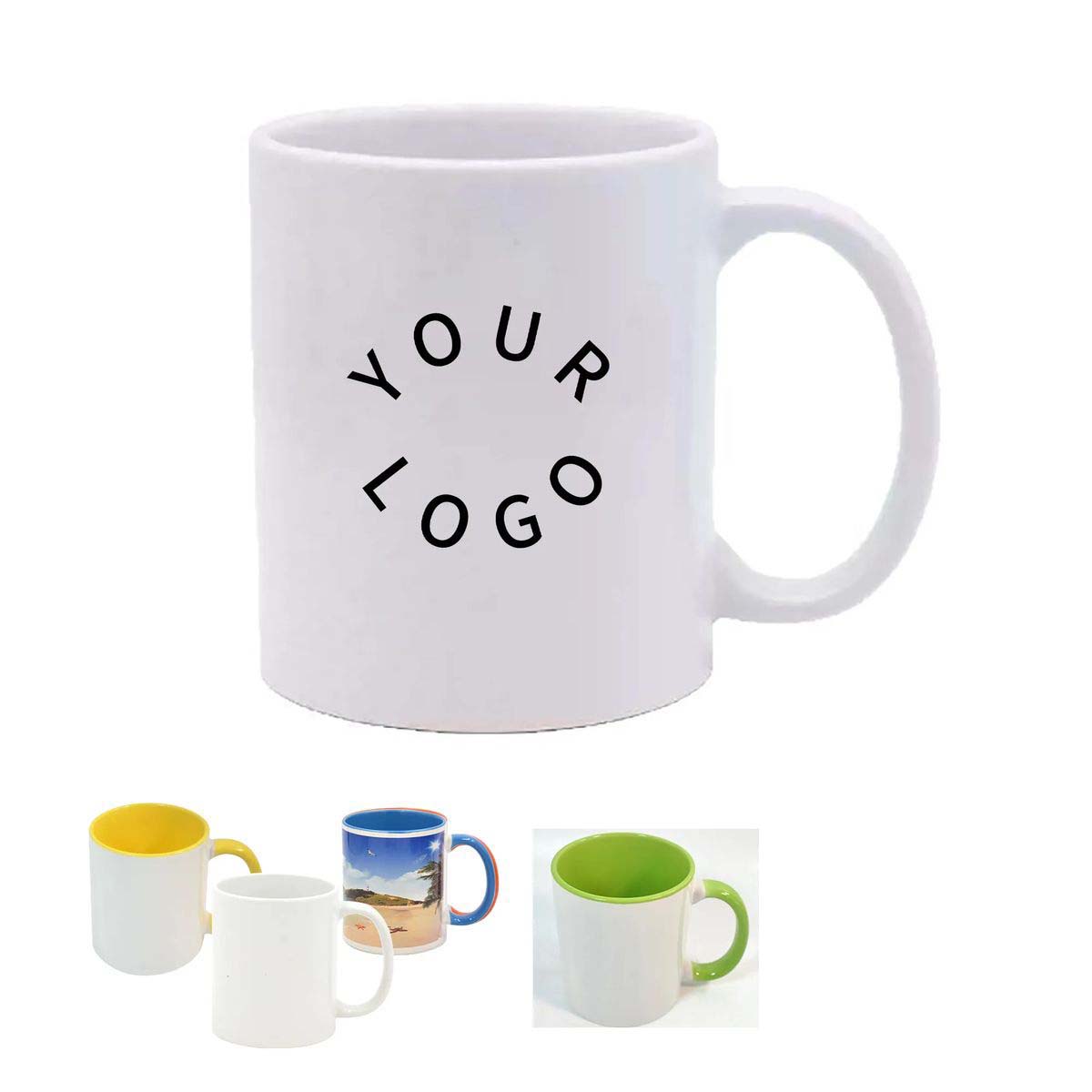 Durable 11 Oz Ceramic Tea Mug 2
