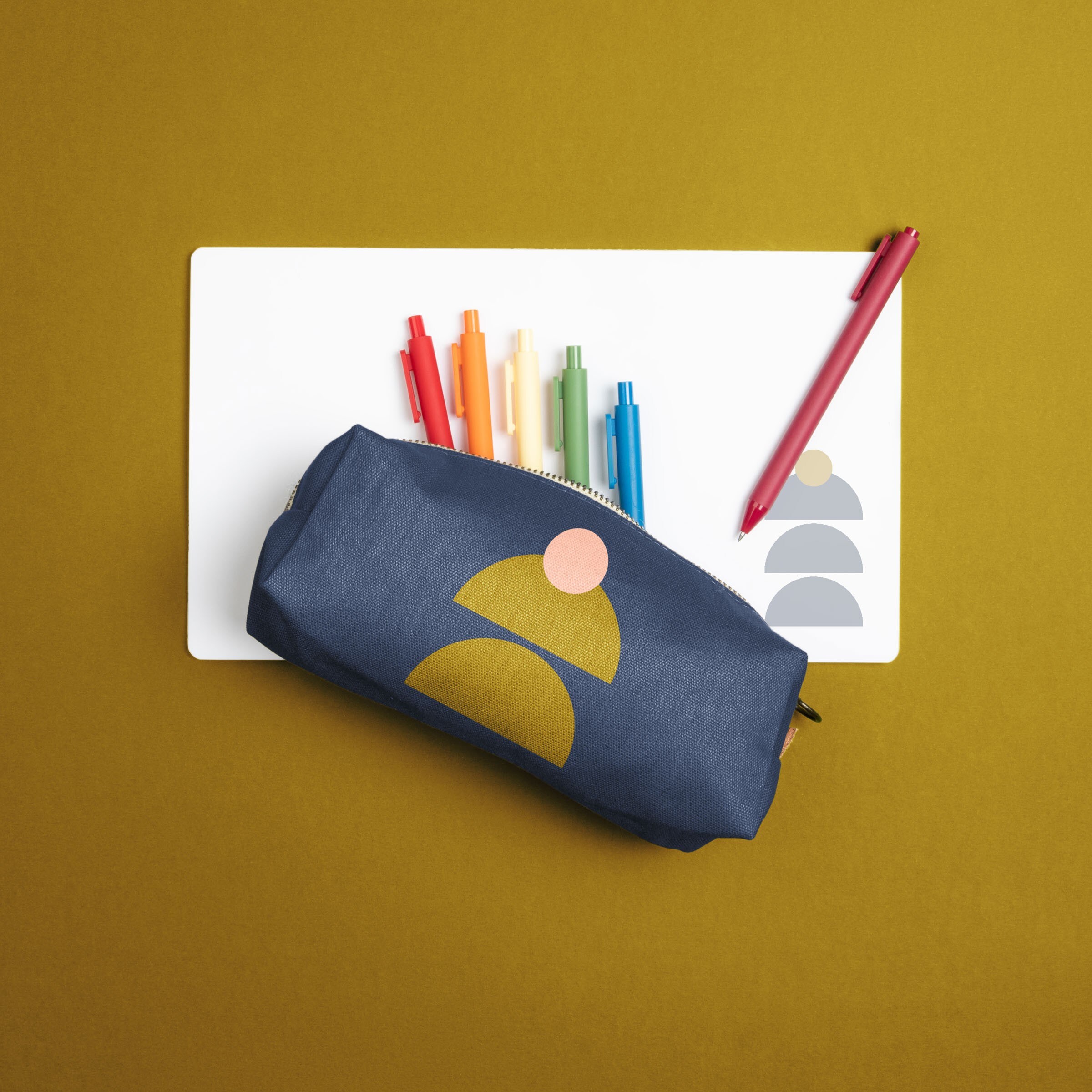 JITTERBUG - COLORED CANVAS WITH LEATHER TAB 2