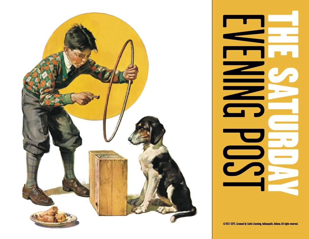 Good Value™ The Saturday Evening Post - Stapled Calendar 31