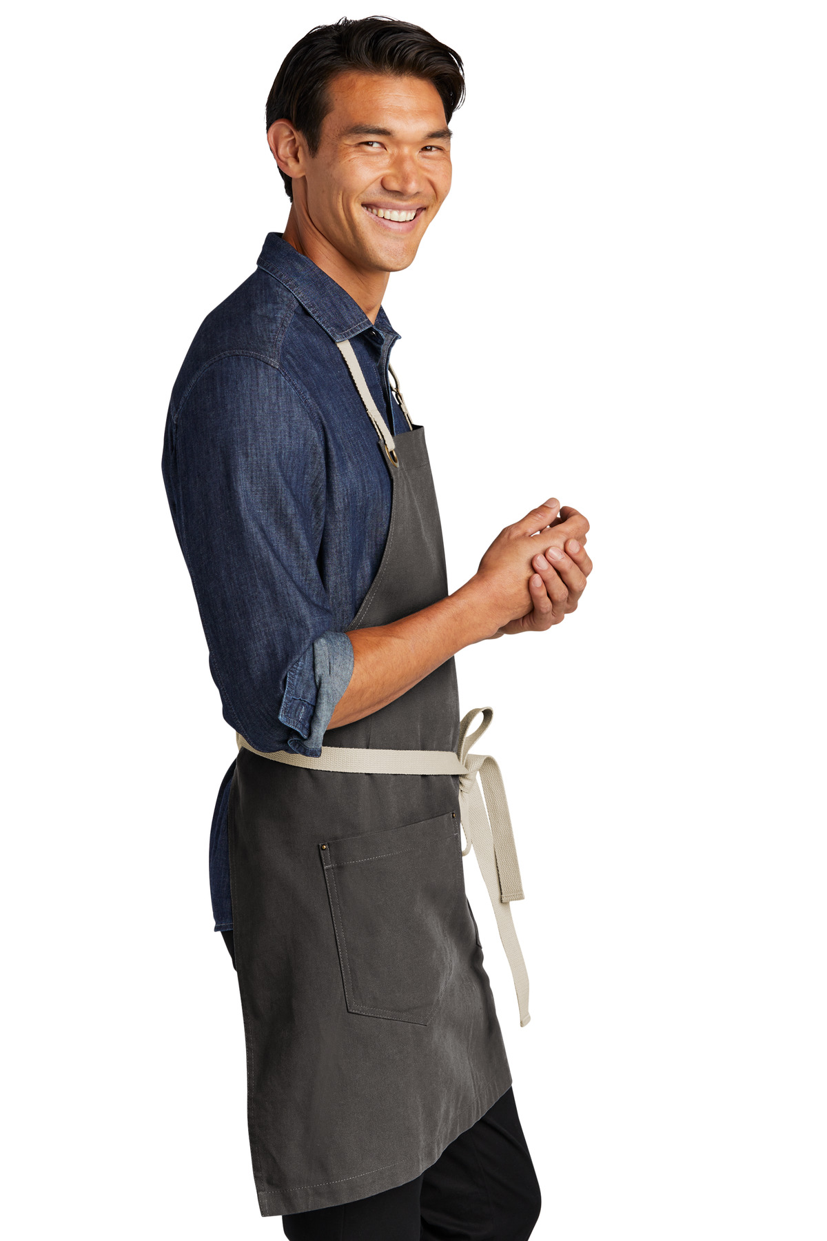 Port Authority Canvas Full-Length Two-Pocket Apron A815 15