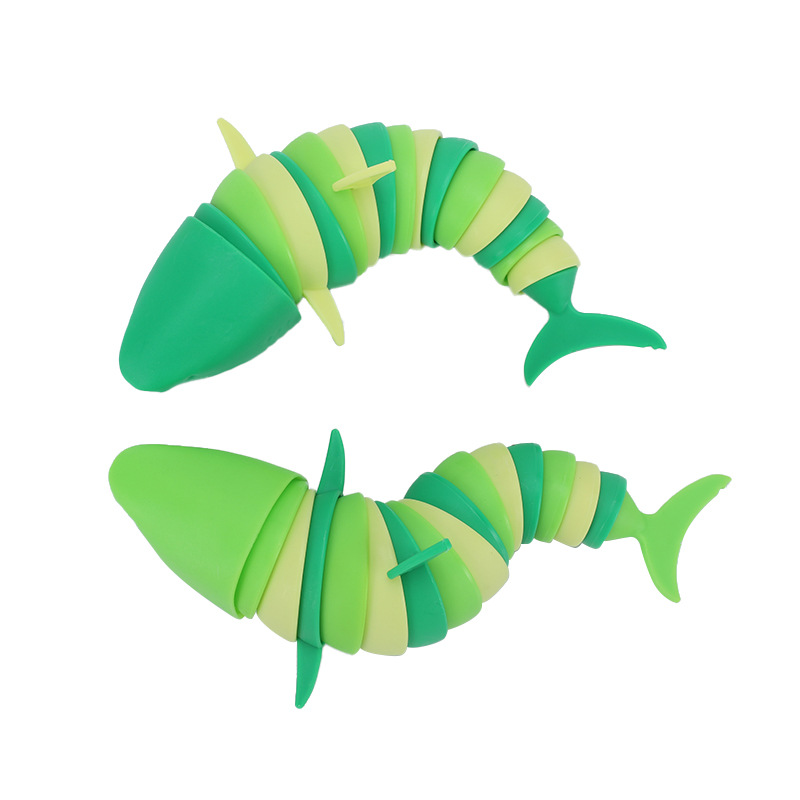 Custom Bionic Plastic Shark Toy 6