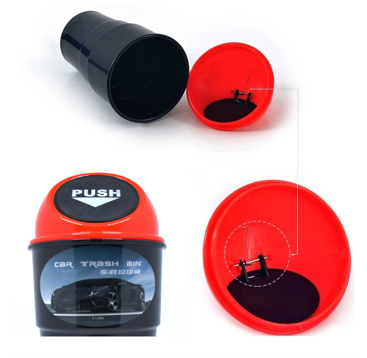 Car Cup Holder Trash Bin 3