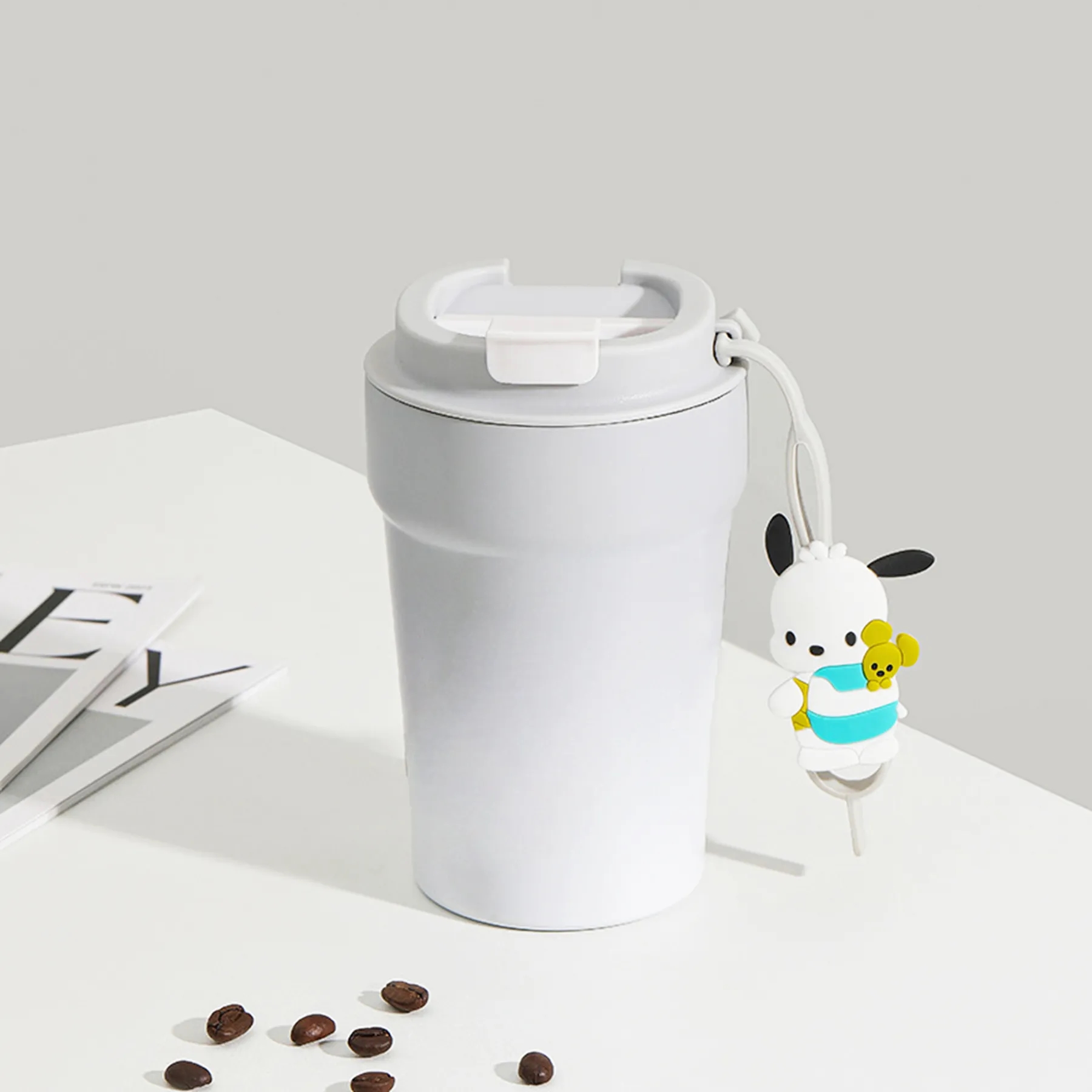 13 Oz. Stainless Steel Insulation Cartoon Coffee Cup 4