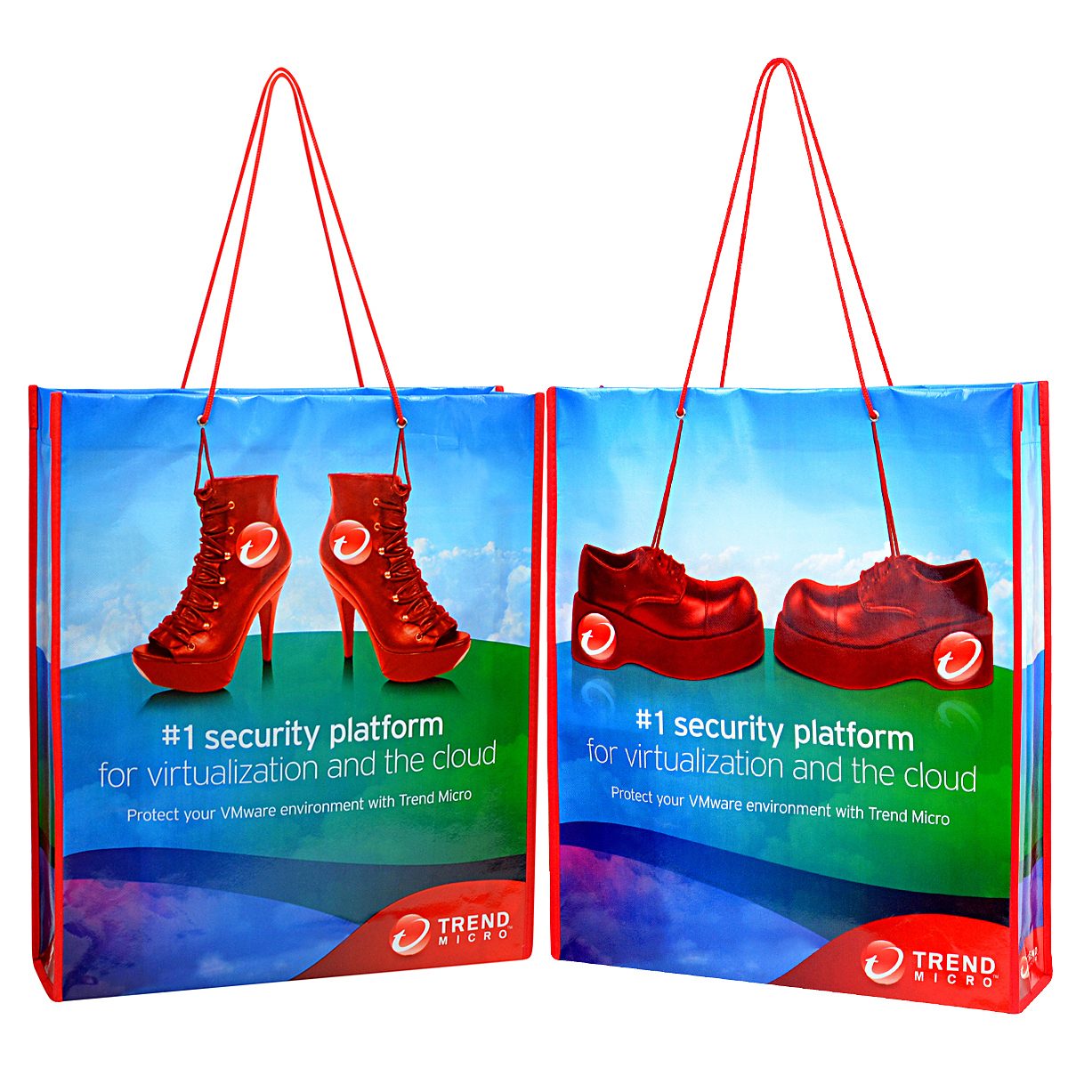Custom 120g Laminated Non-Woven PP Tote Bag 15"x18"x3" 1