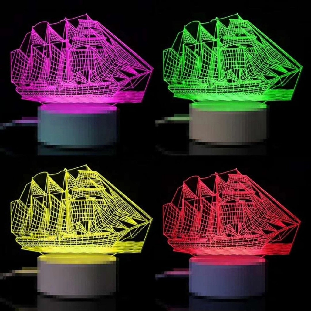 Customize Multi Color LED Night Light 2