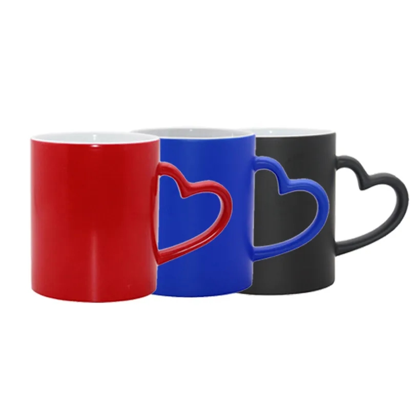 11 oz Ceramic Sublimation Coffee Mug Magic Color Changing 6