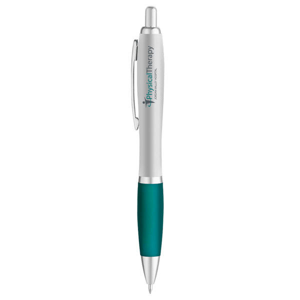 Curvaceous Silver Matte Gel Pen 35