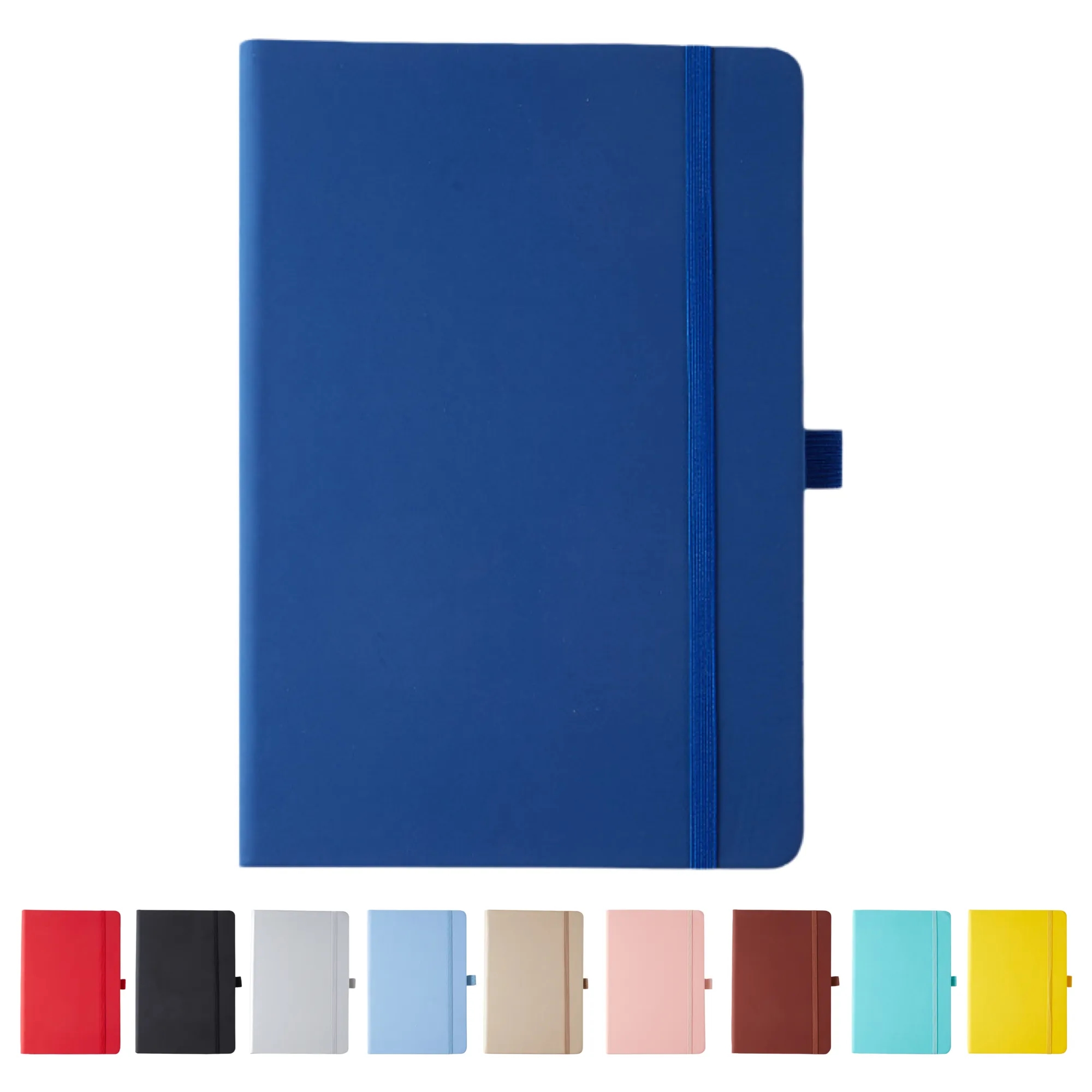 Full Color A5 PU Hardcover Notebook With Pen Loop MOQ 50