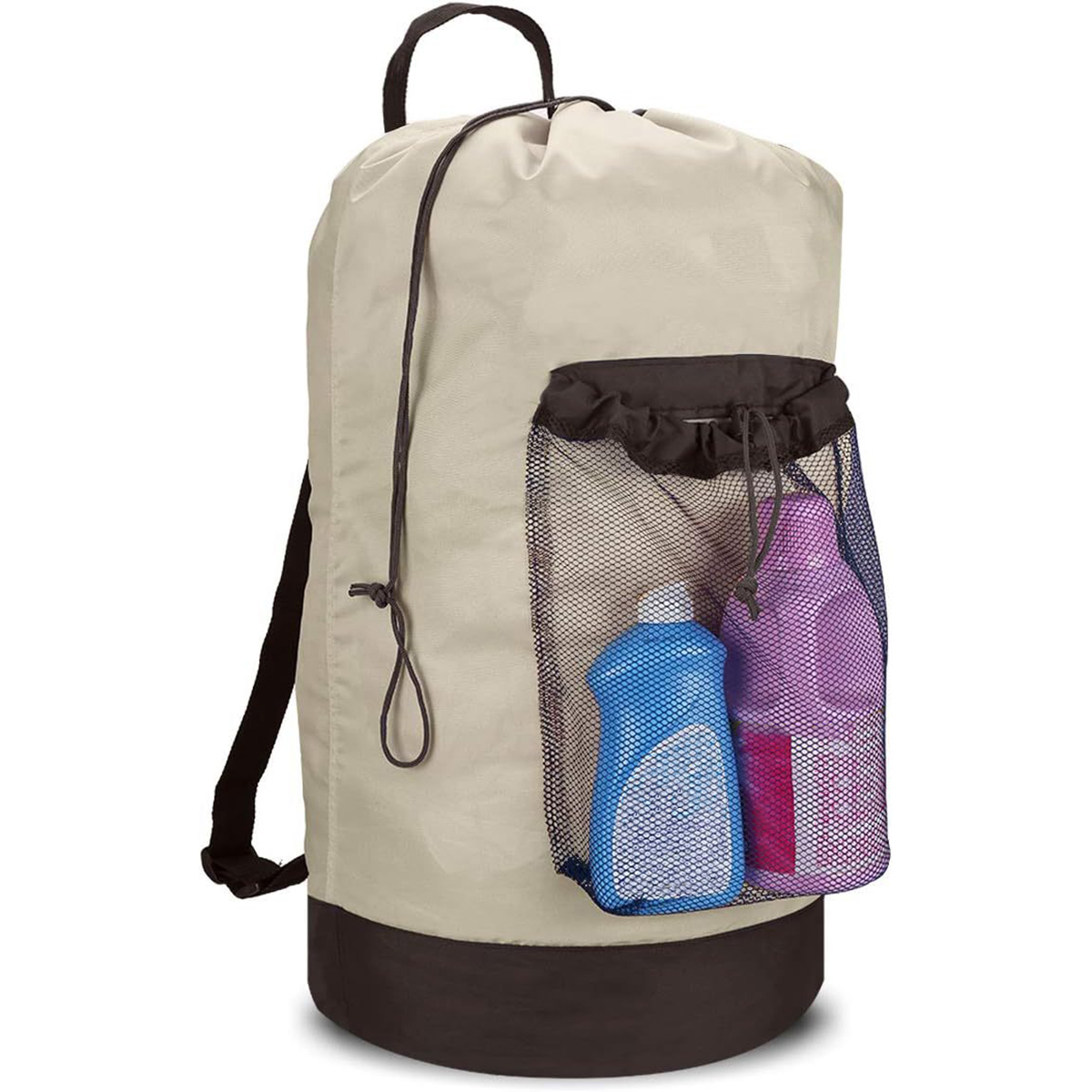Laundry Backpack W/Mesh Pocket 5