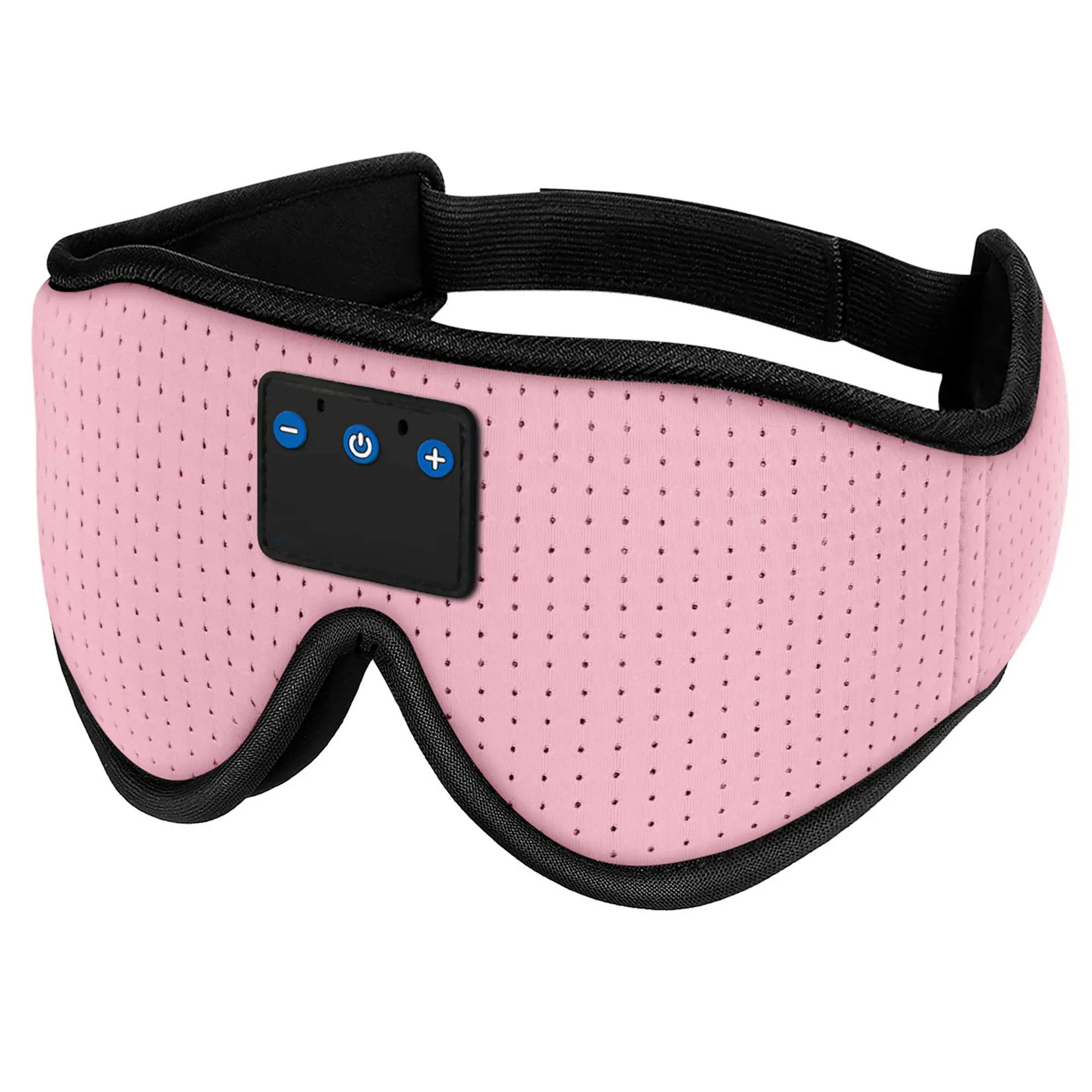Smart Light-Shielding Eye Mask with 3D Music & Bluetooth 5.4 7