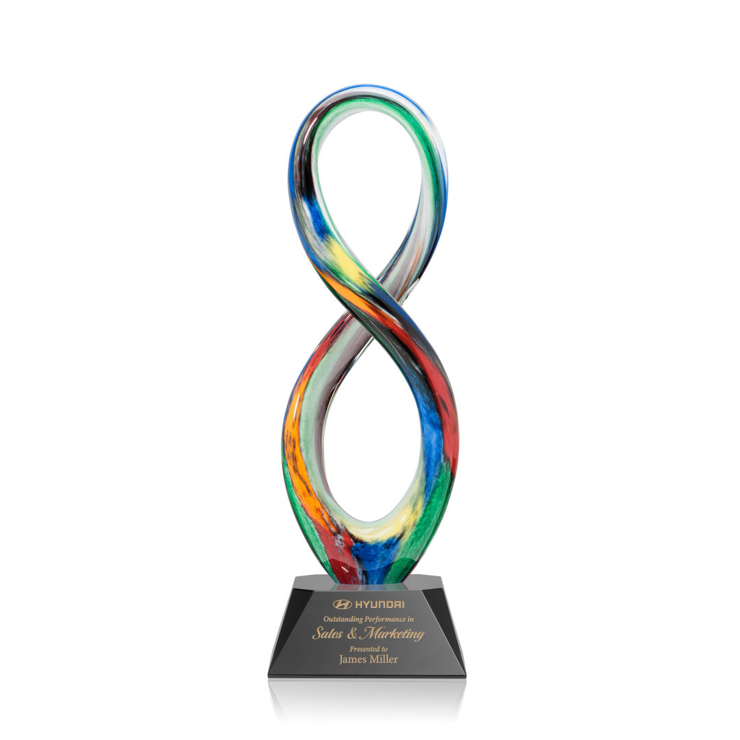 Duarte Award on Sheffield Base - Black 6