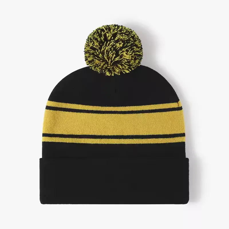 PMS color match Custom Knit Cap/Hat with Beanie 3