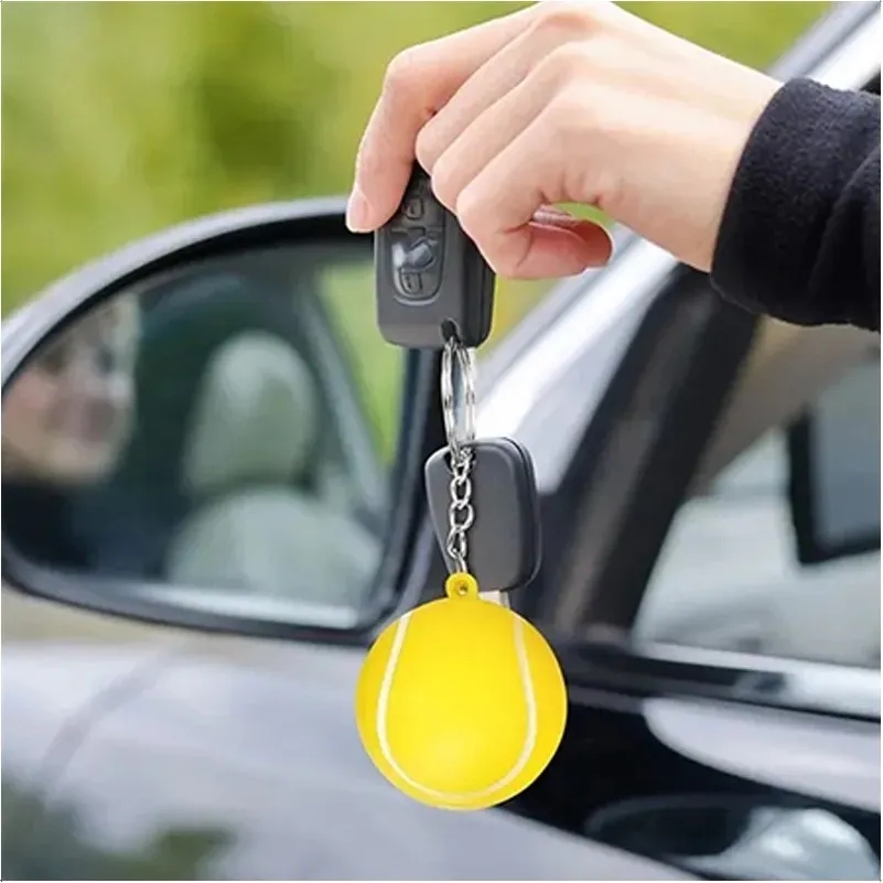 Sports Ball Stress Reliever Keychain 4