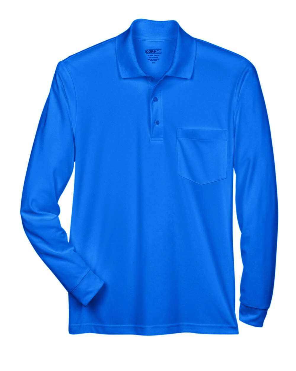 Men's Pinnacle Performance Long Sleeve Piqué Polo with Pocket - 88192P 11